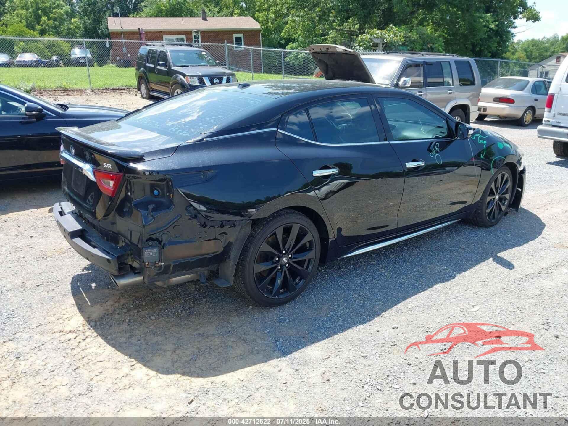 NISSAN MAXIMA 2017 - 1N4AA6AP3HC450693