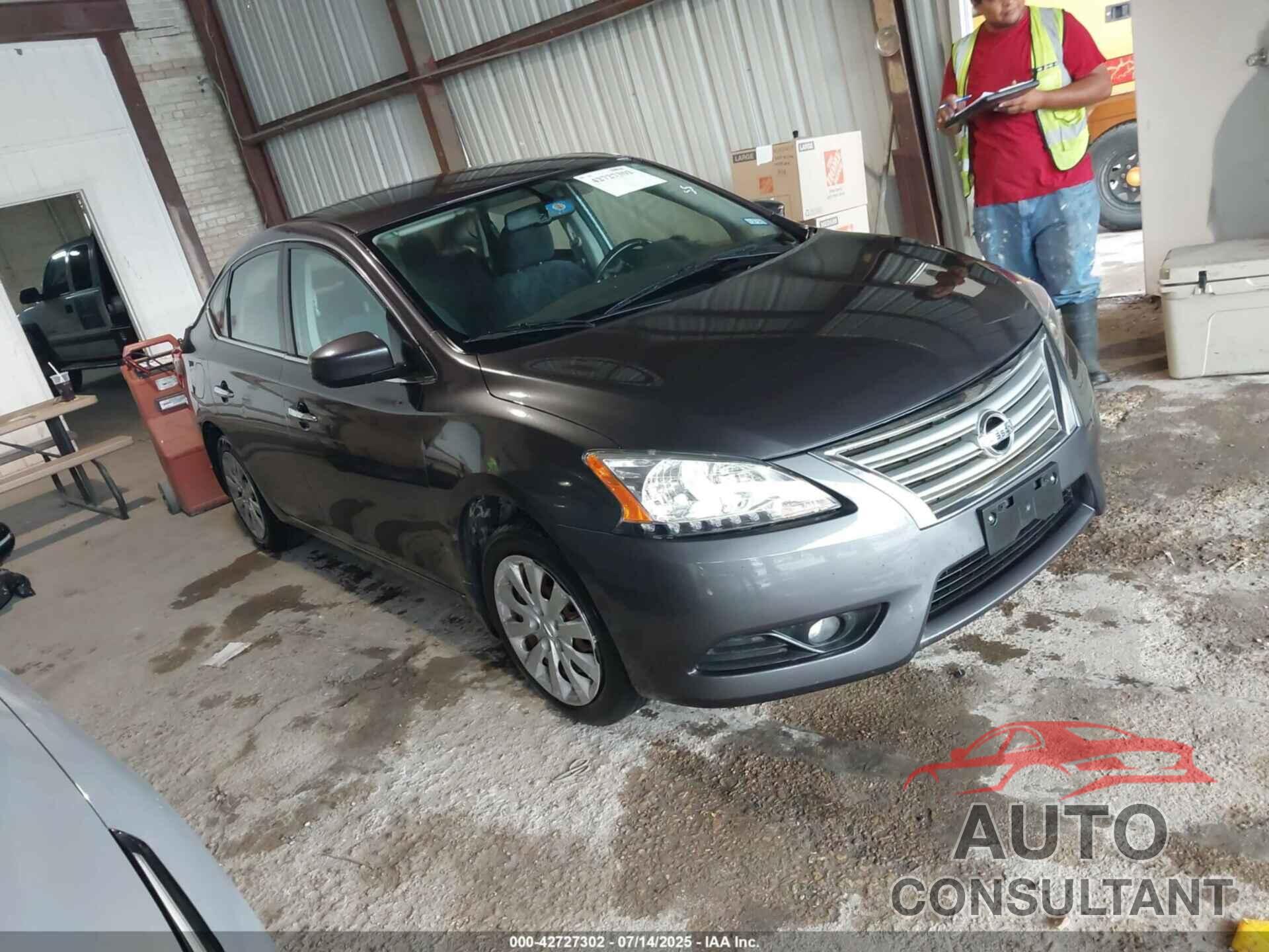 NISSAN SENTRA 2013 - 3N1AB7AP4DL643143