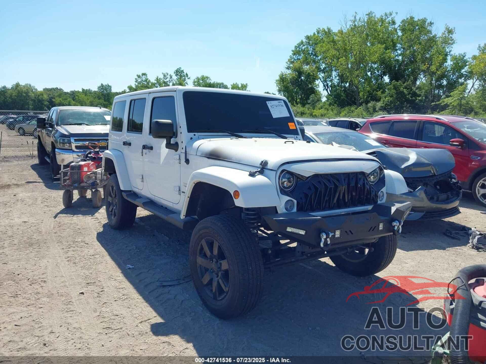 JEEP WRANGLER UNLIMITED 2015 - 1C4BJWEGXFL750009
