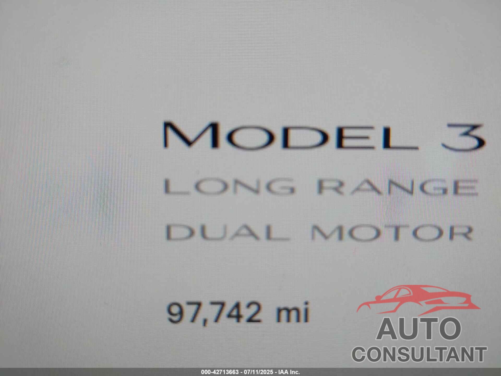 TESLA MODEL 3 2023 - 5YJ3E1EBXPF392849