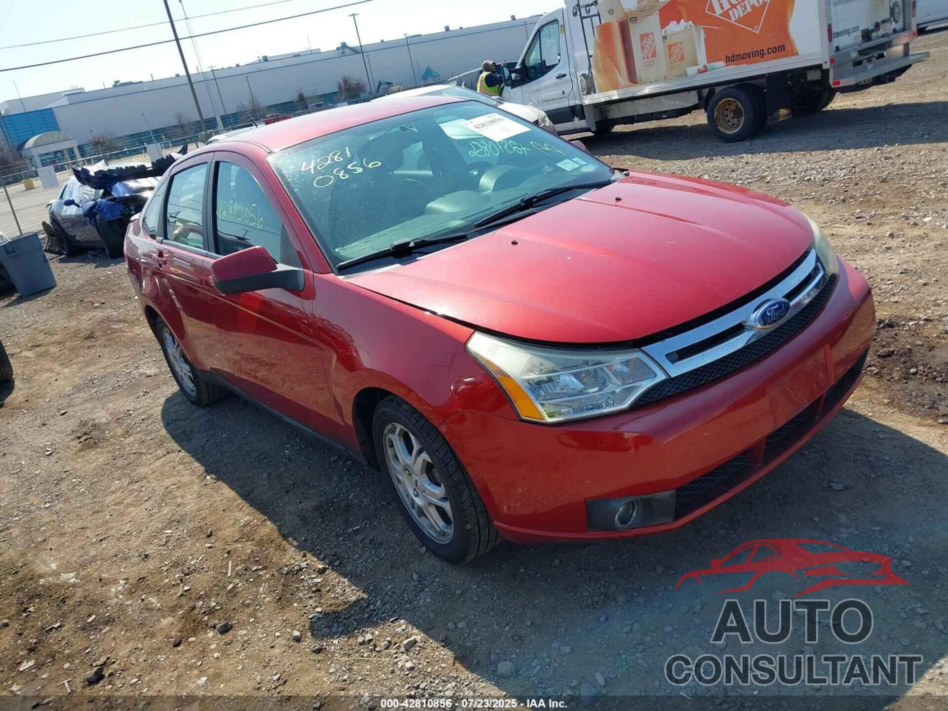 FORD FOCUS 2009 - 1FAHP36N29W189348
