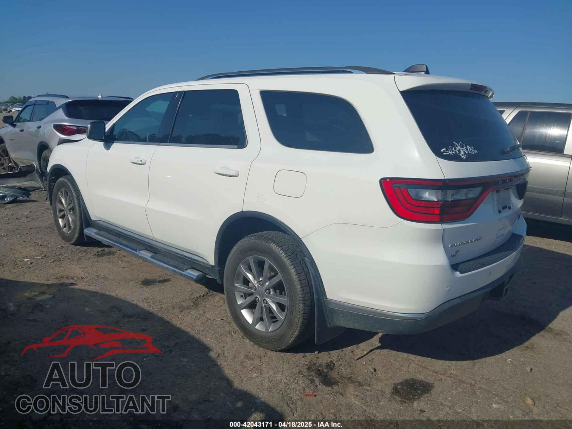 DODGE DURANGO 2018 - 1C4RDJAG0JC291564