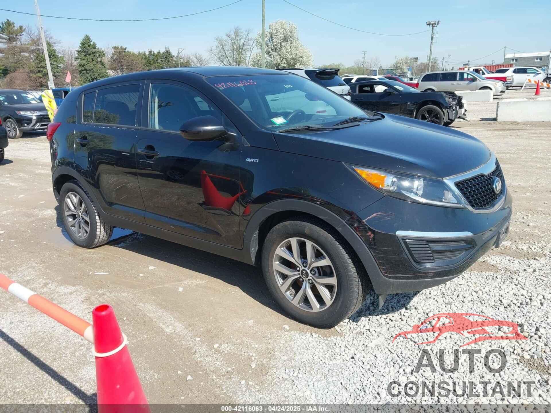 KIA SPORTAGE 2016 - KNDPBCAC7G7879484