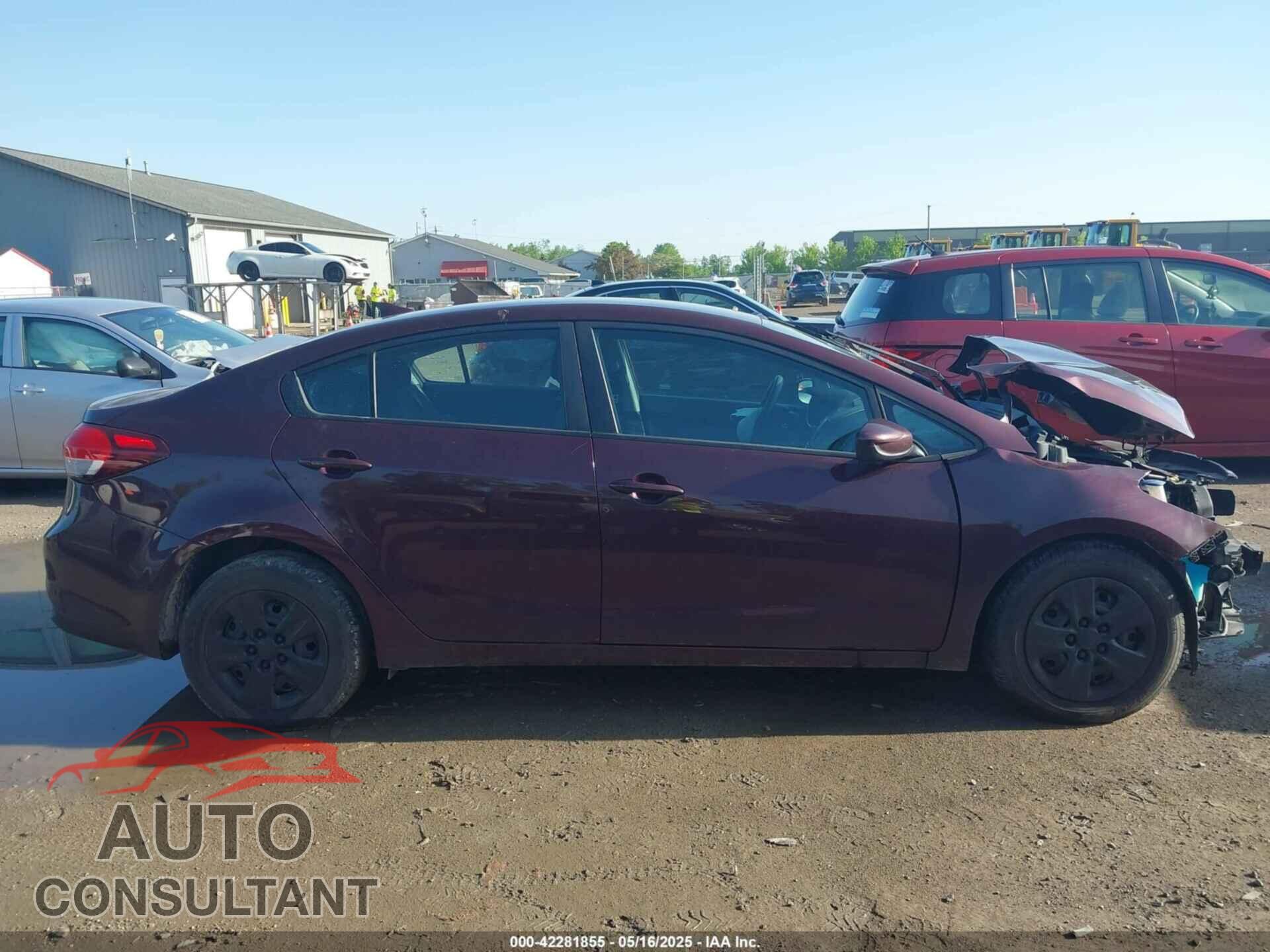 KIA FORTE 2017 - 3KPFK4A78HE050199