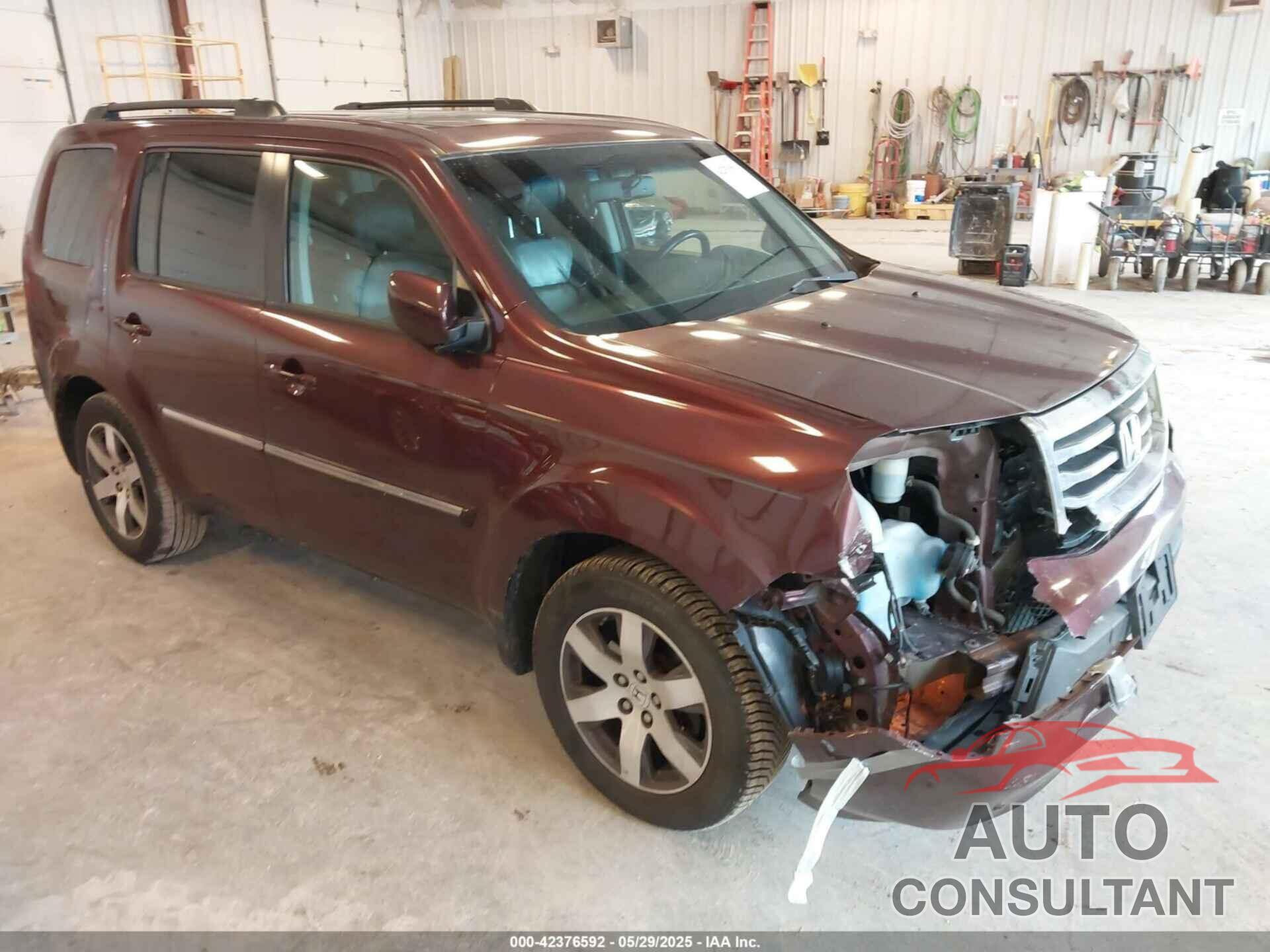 HONDA PILOT 2012 - 5FNYF4H91CB033638