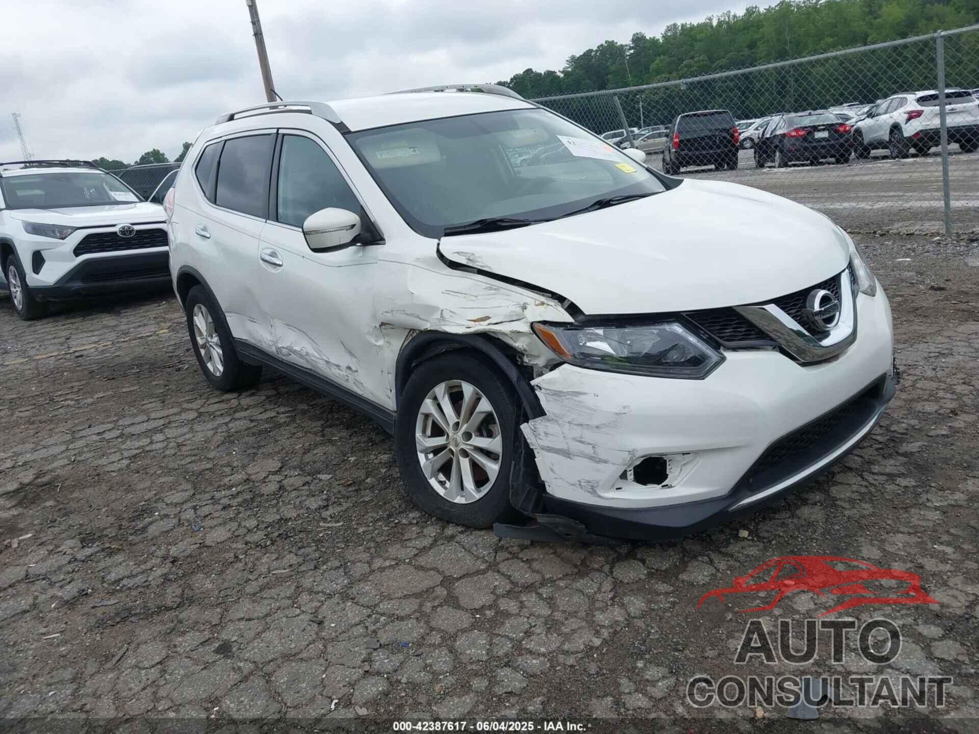 NISSAN ROGUE 2014 - 5N1AT2MKXEC810238