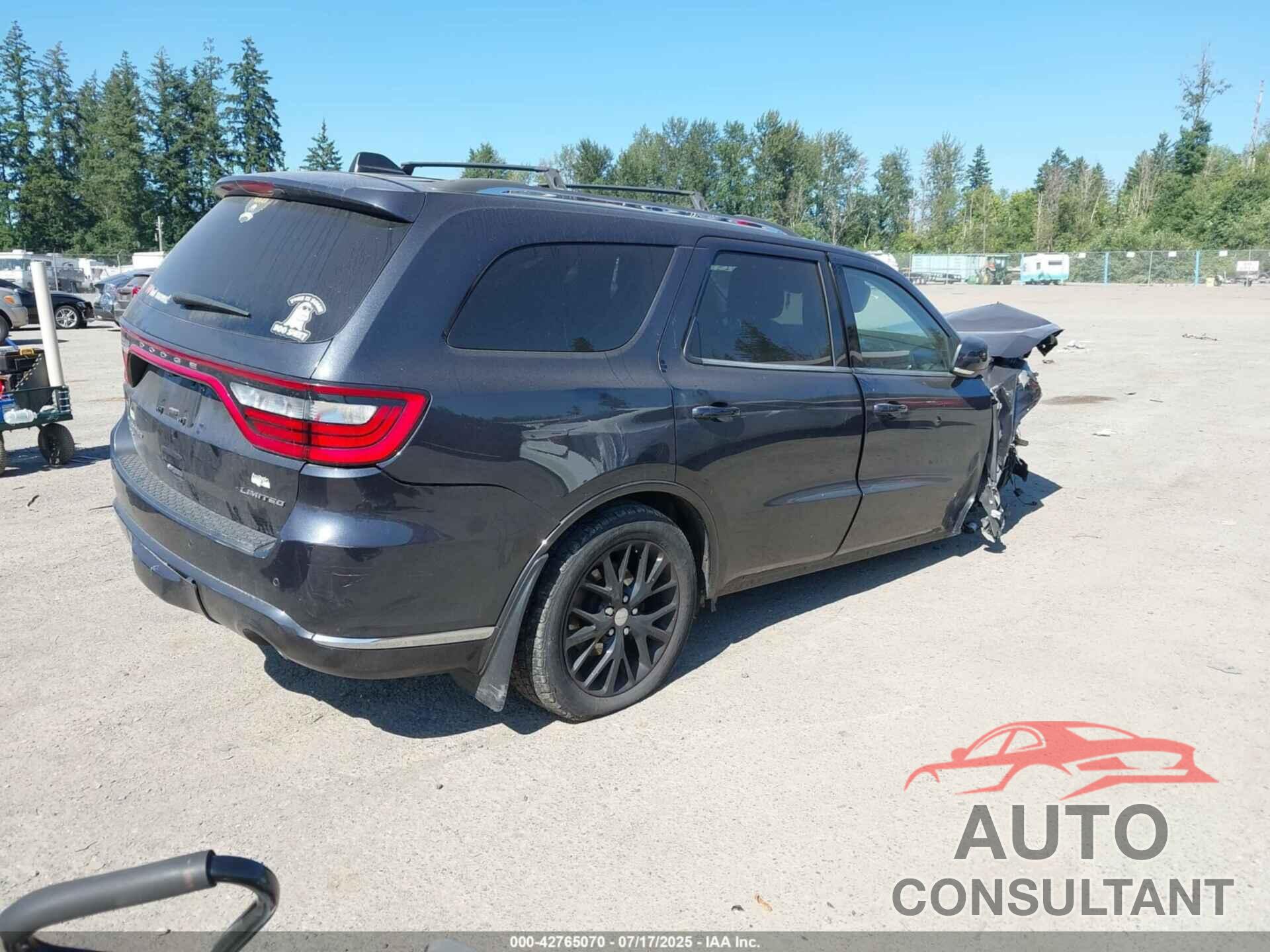 DODGE DURANGO 2016 - 1C4RDJDG3GC323573