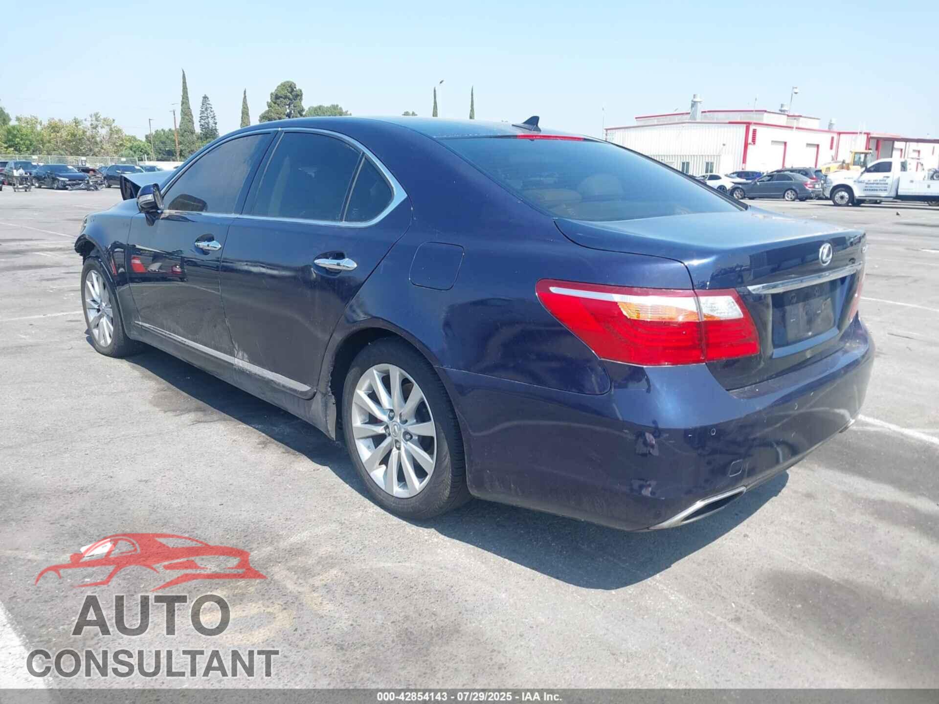 LEXUS LS 460 2011 - JTHBL5EF8B5102595