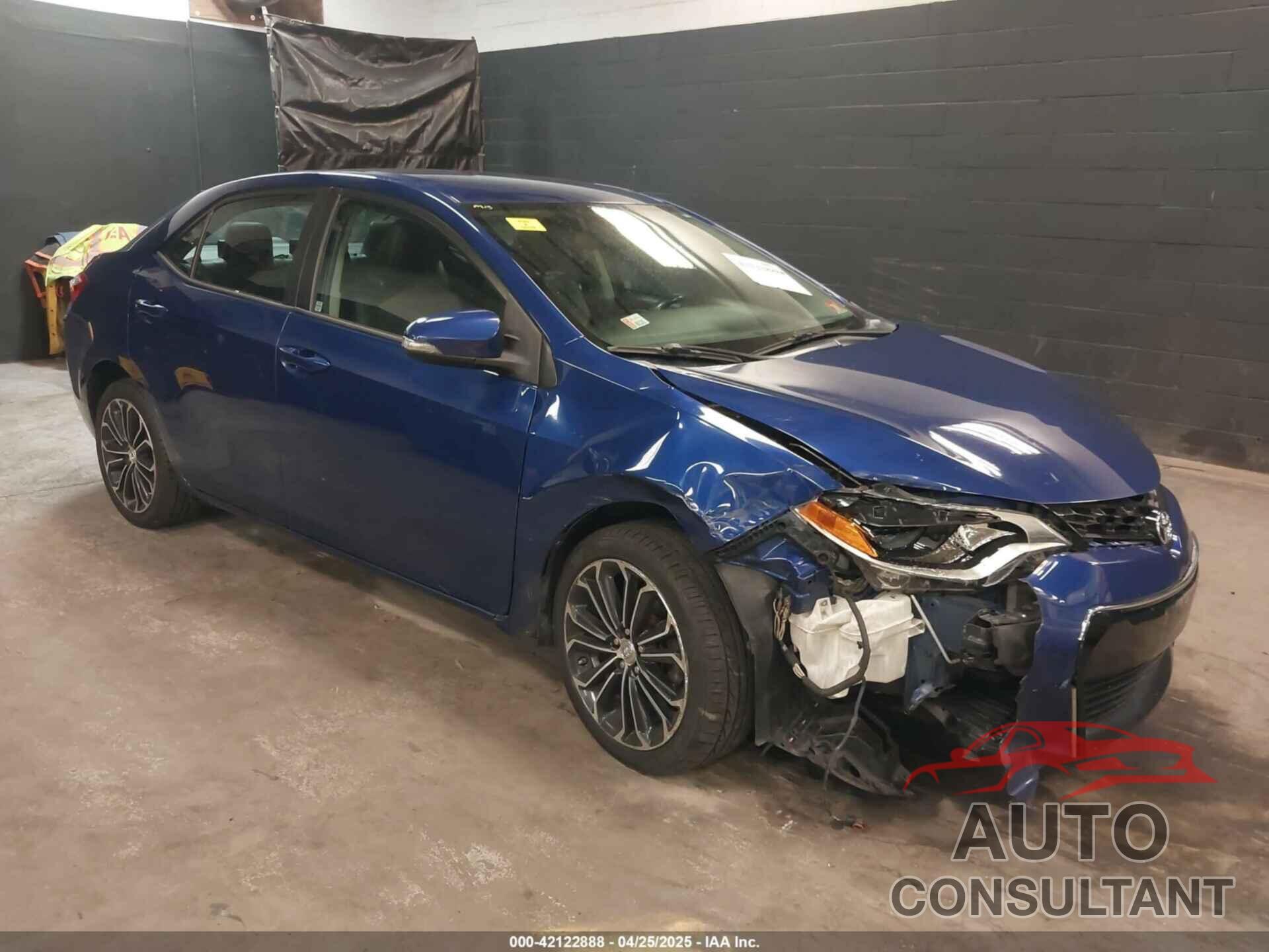 TOYOTA COROLLA 2015 - 2T1BURHE9FC452691