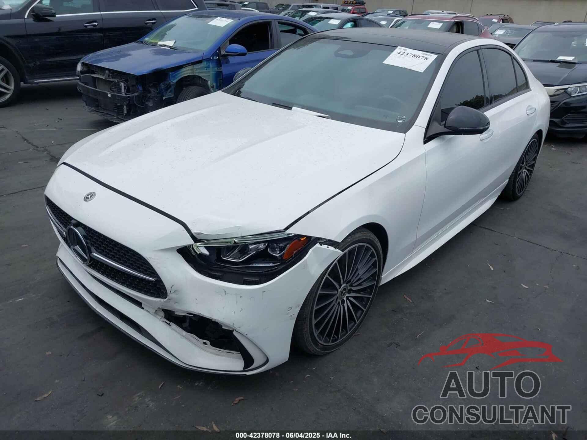 MERCEDES-BENZ C 300 2022 - W1KAF4GB7NR017758