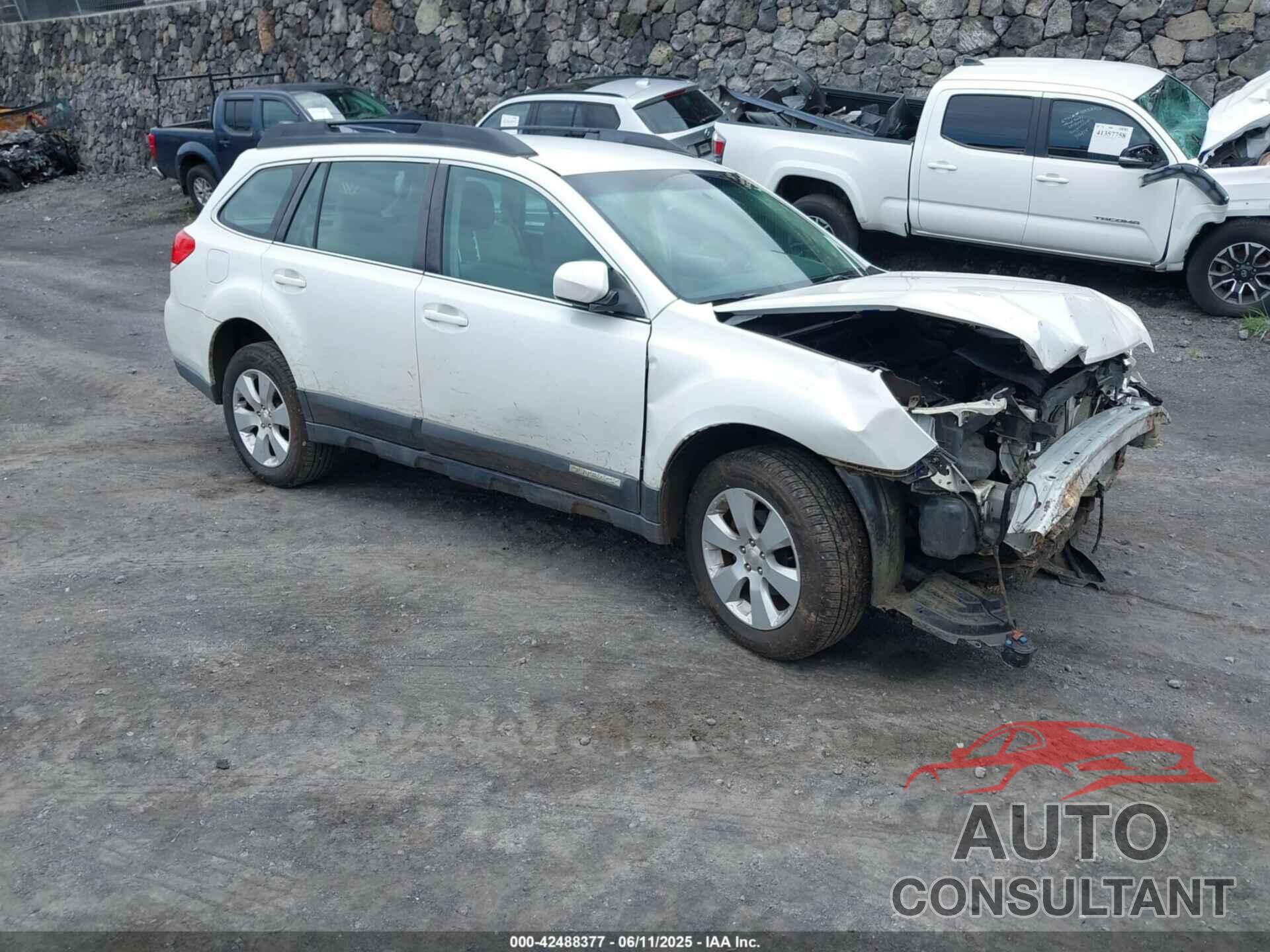 SUBARU OUTBACK 2012 - 4S4BRCAC7C3205113