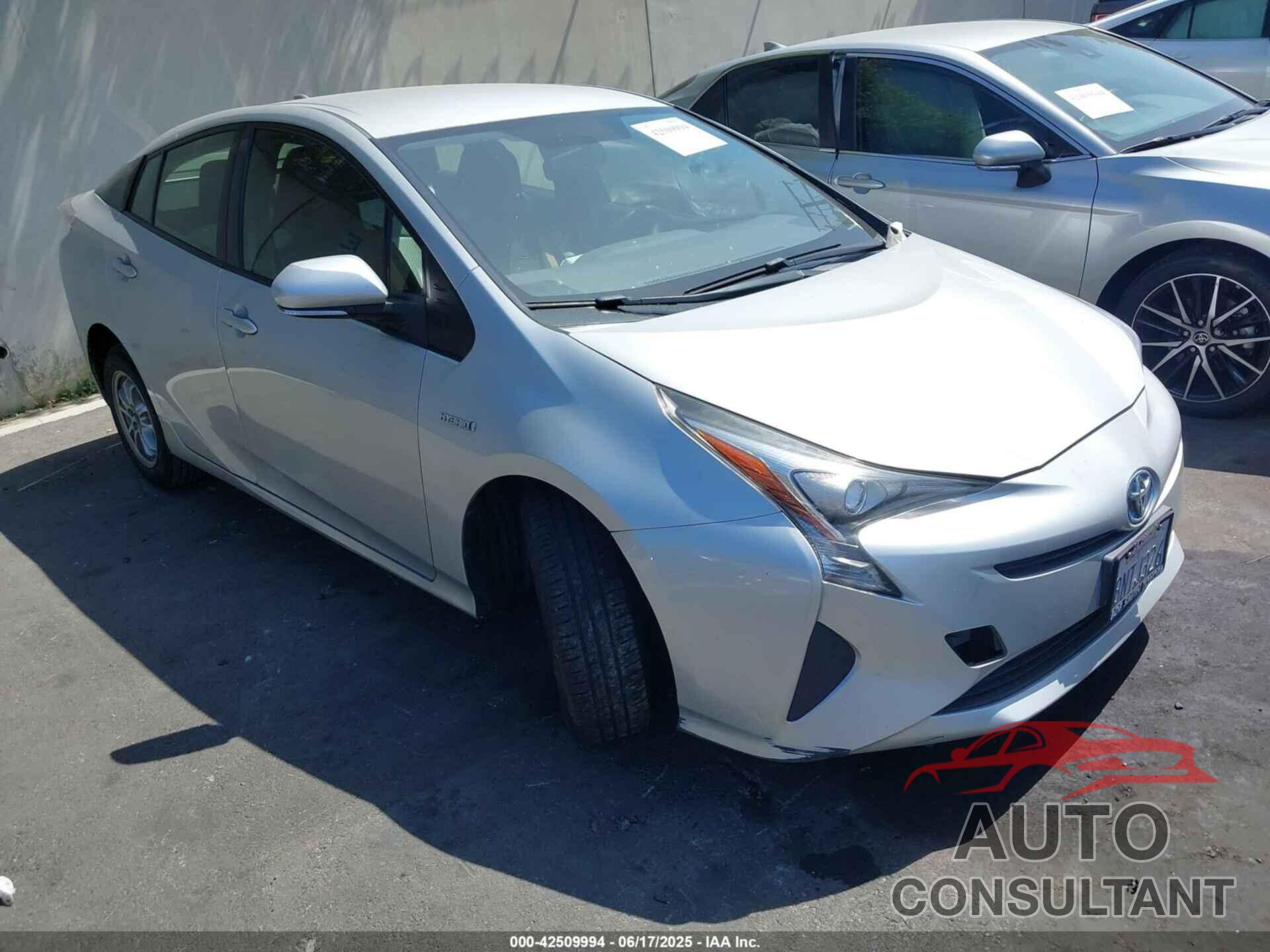 TOYOTA PRIUS 2016 - JTDKBRFUXG3513086