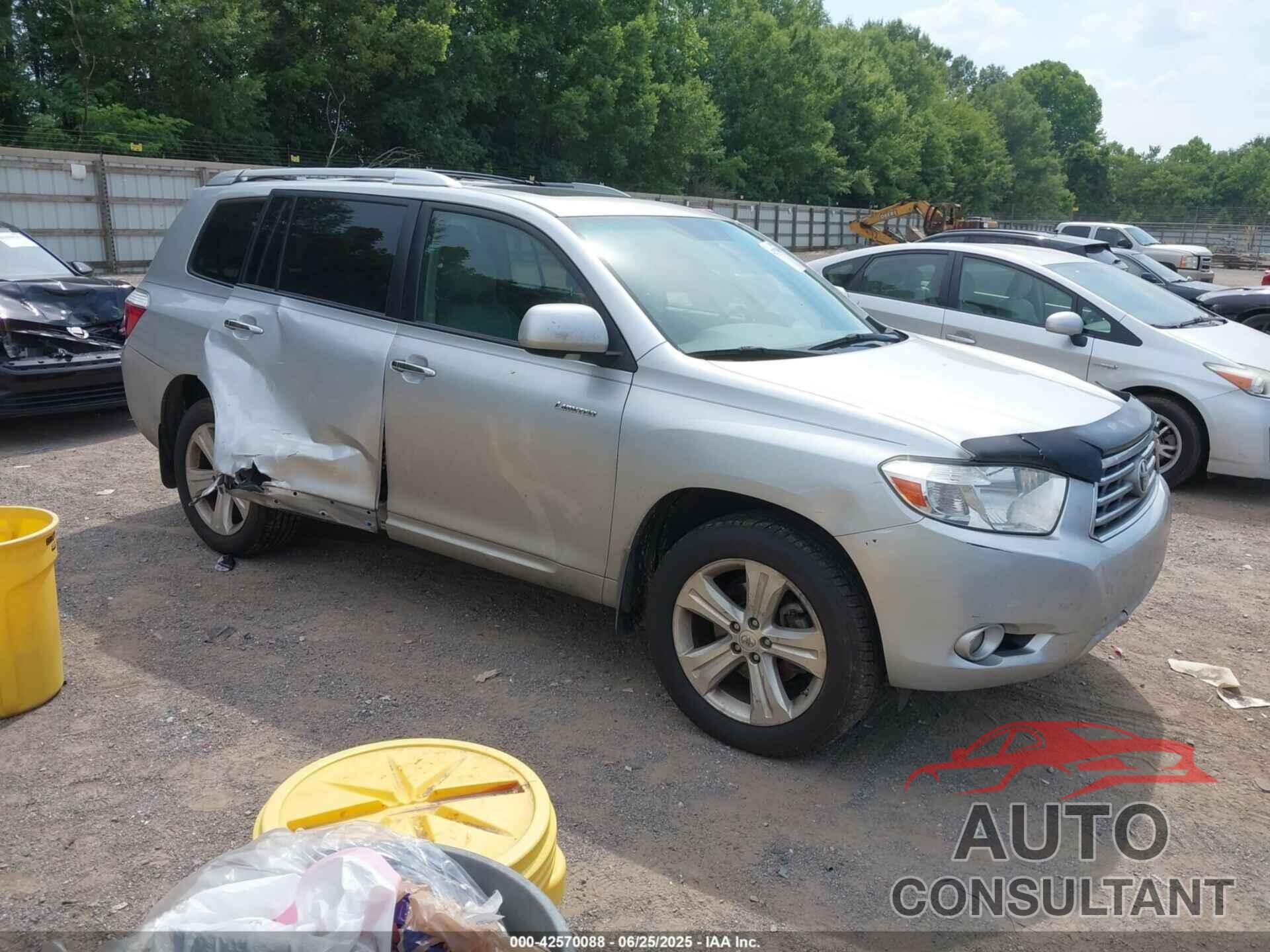 TOYOTA HIGHLANDER 2010 - JTEDK3EH1A2162281