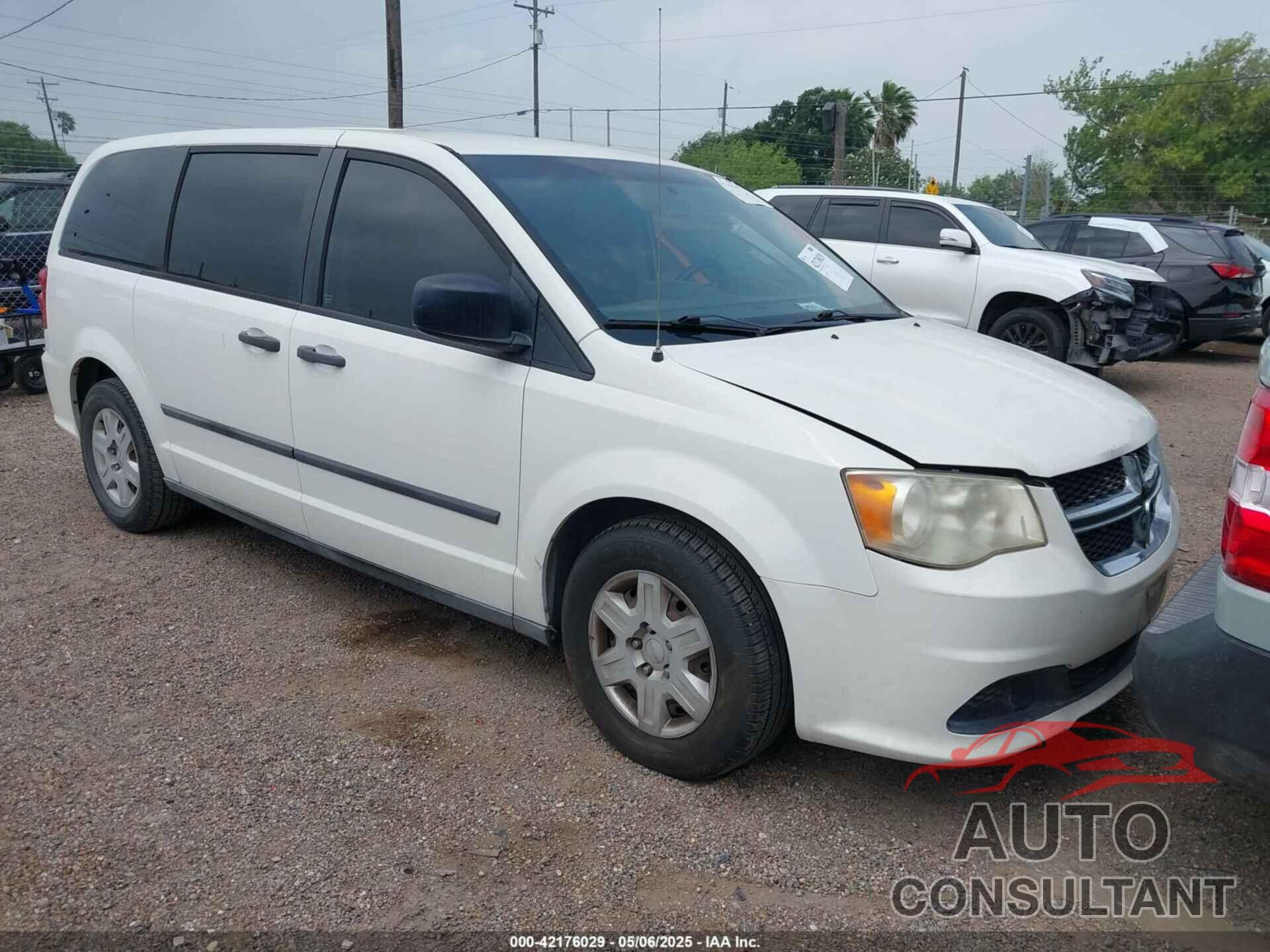 DODGE GRAND CARAVAN 2013 - 2C4RDGBG2DR587635