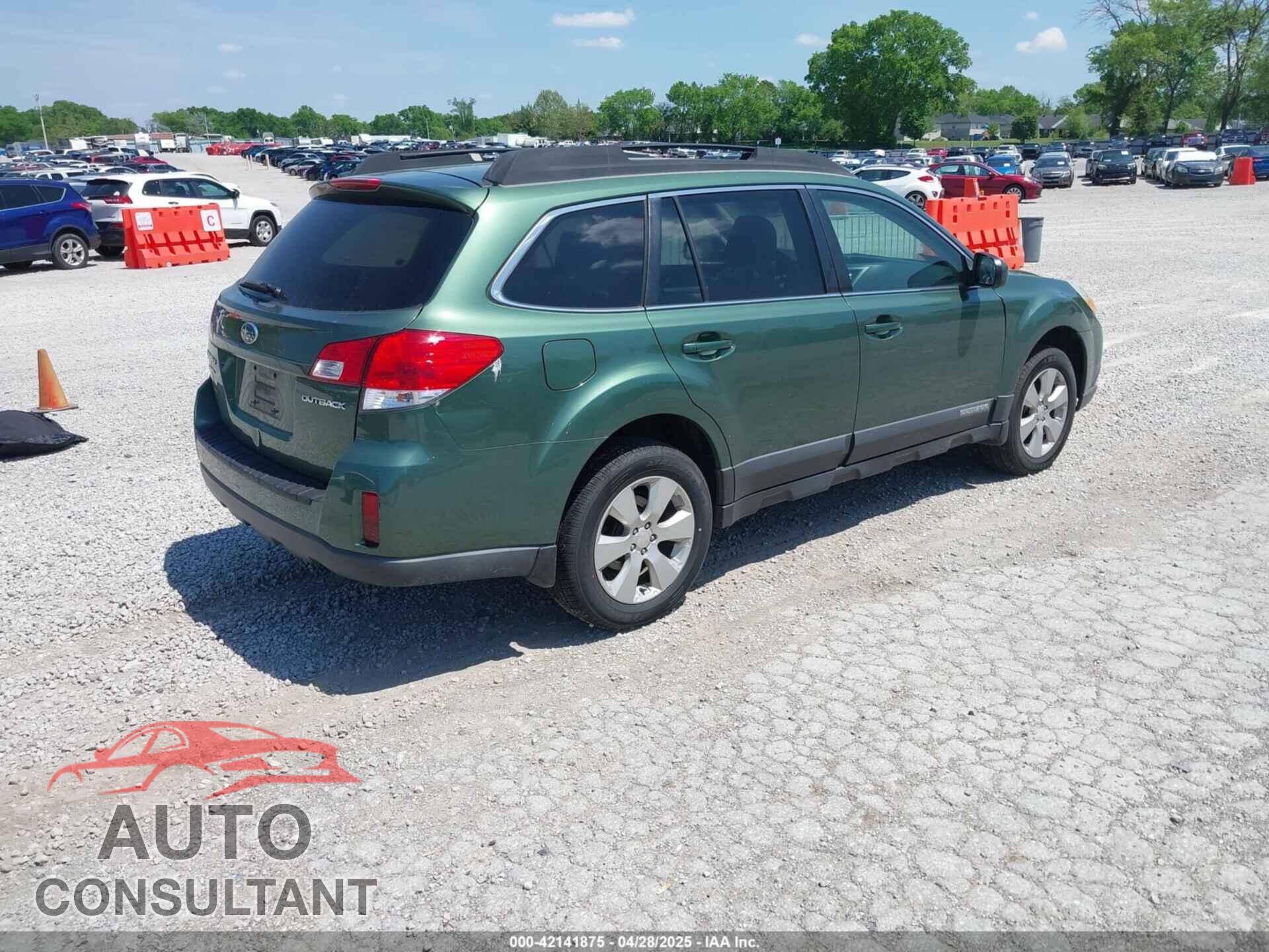 SUBARU OUTBACK 2011 - 4S4BRCCC8B3374875