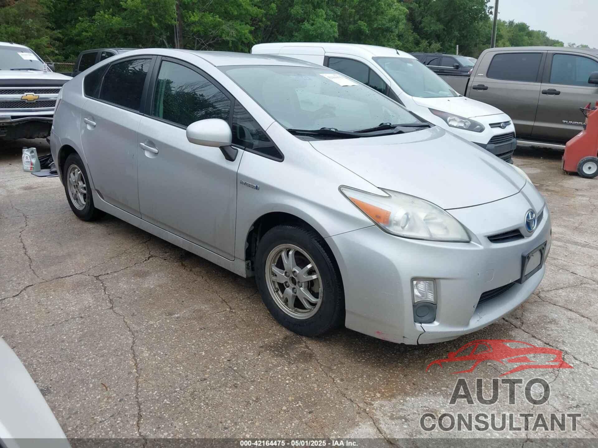 TOYOTA PRIUS 2011 - JTDKN3DU6B0259779