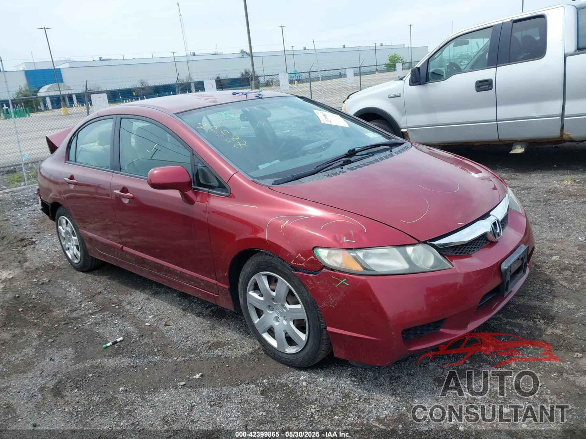 HONDA CIVIC 2010 - 2HGFA1F57AH542680