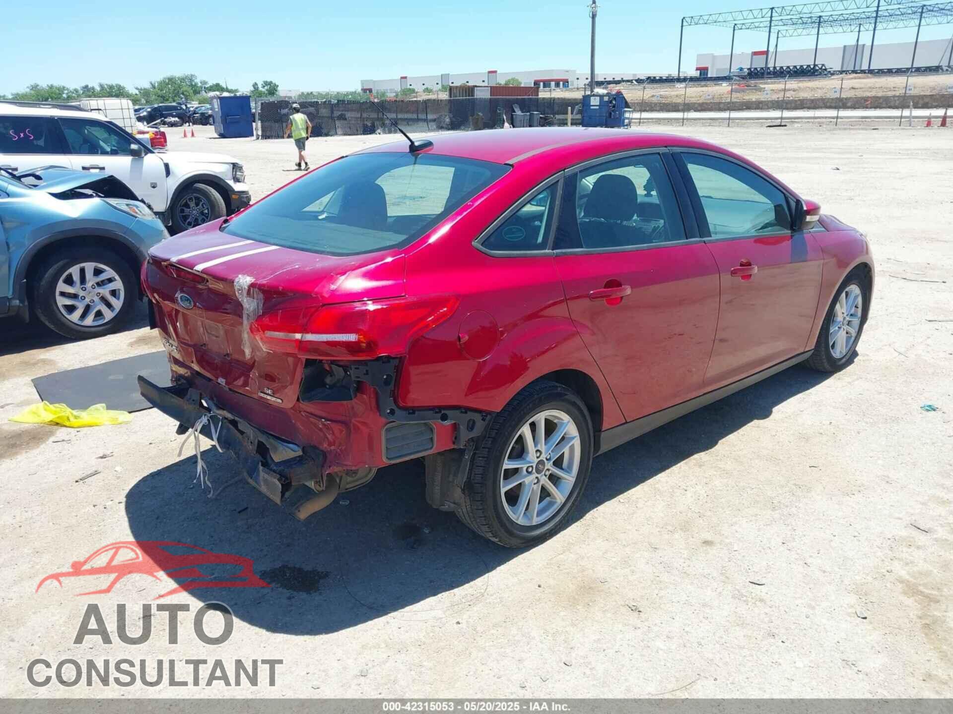 FORD FOCUS 2016 - 1FADP3F23GL383096