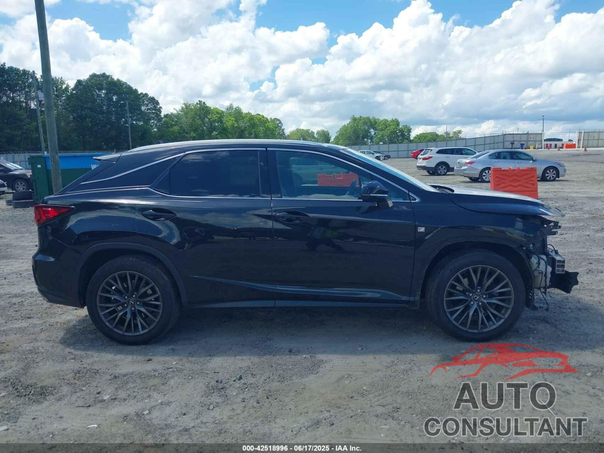 LEXUS RX 350 2018 - 2T2BZMCA6JC149333