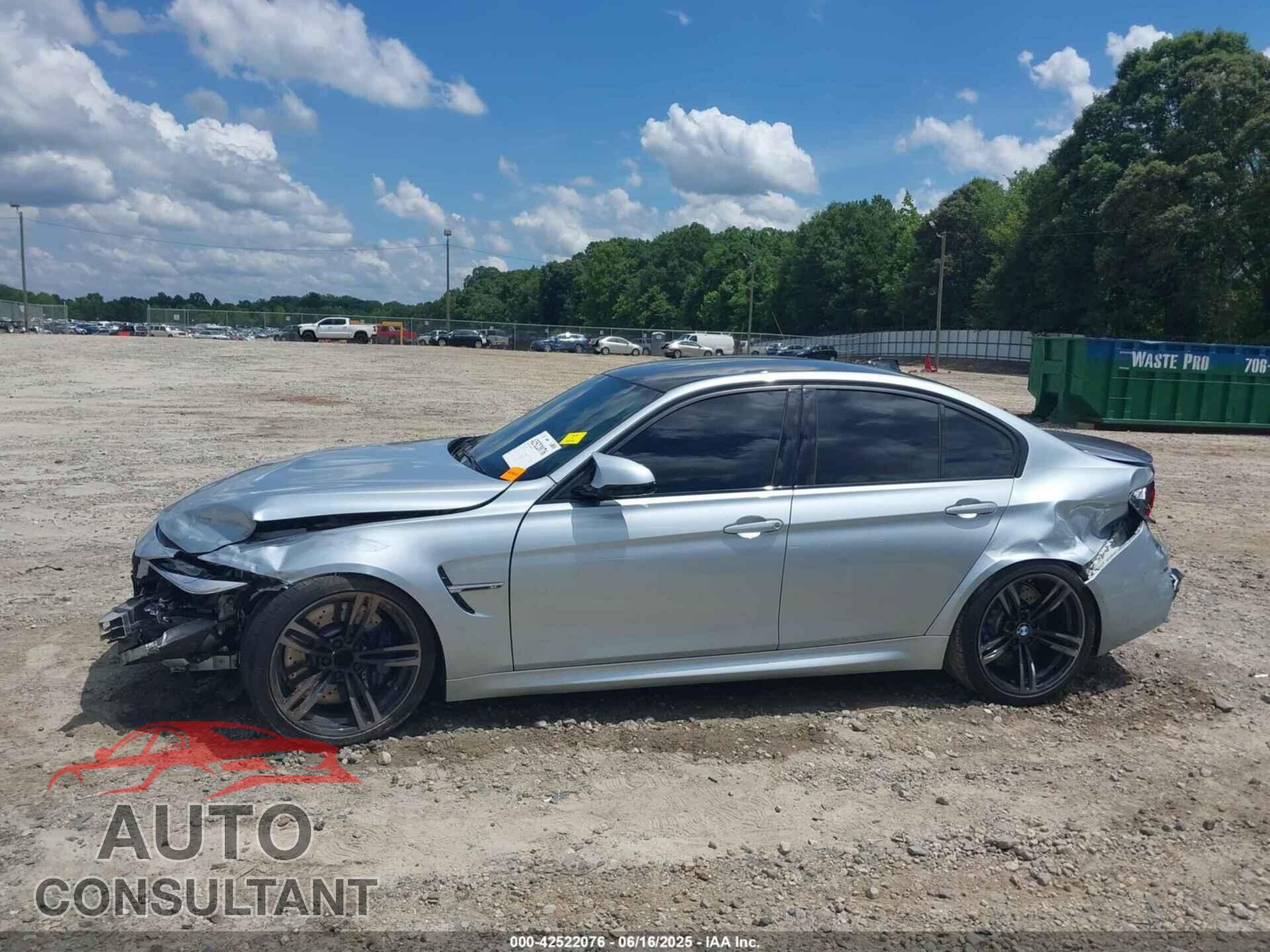 BMW M3 2018 - WBS8M9C59J5J78666