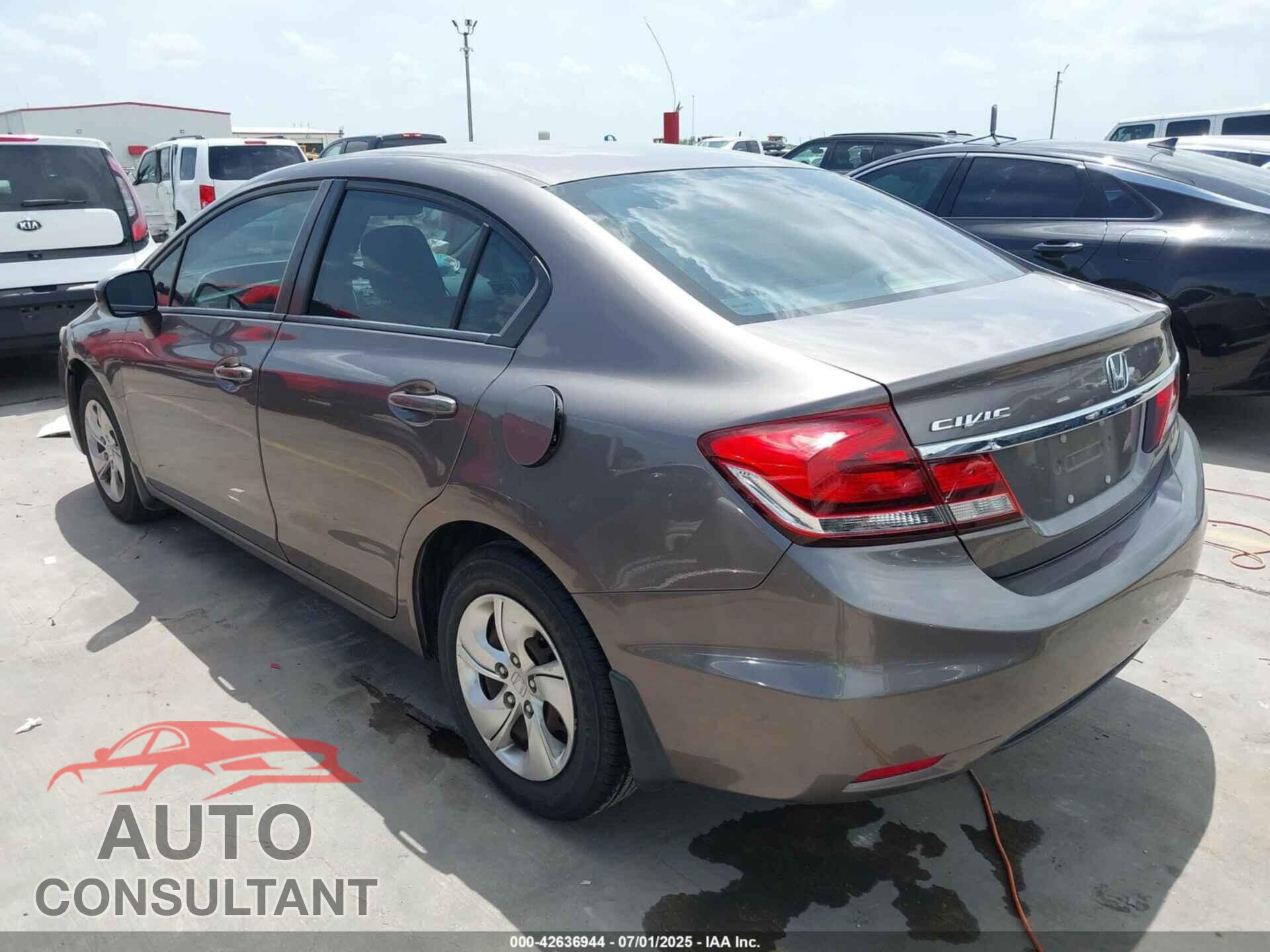HONDA CIVIC 2014 - 19XFB2F56EE068725