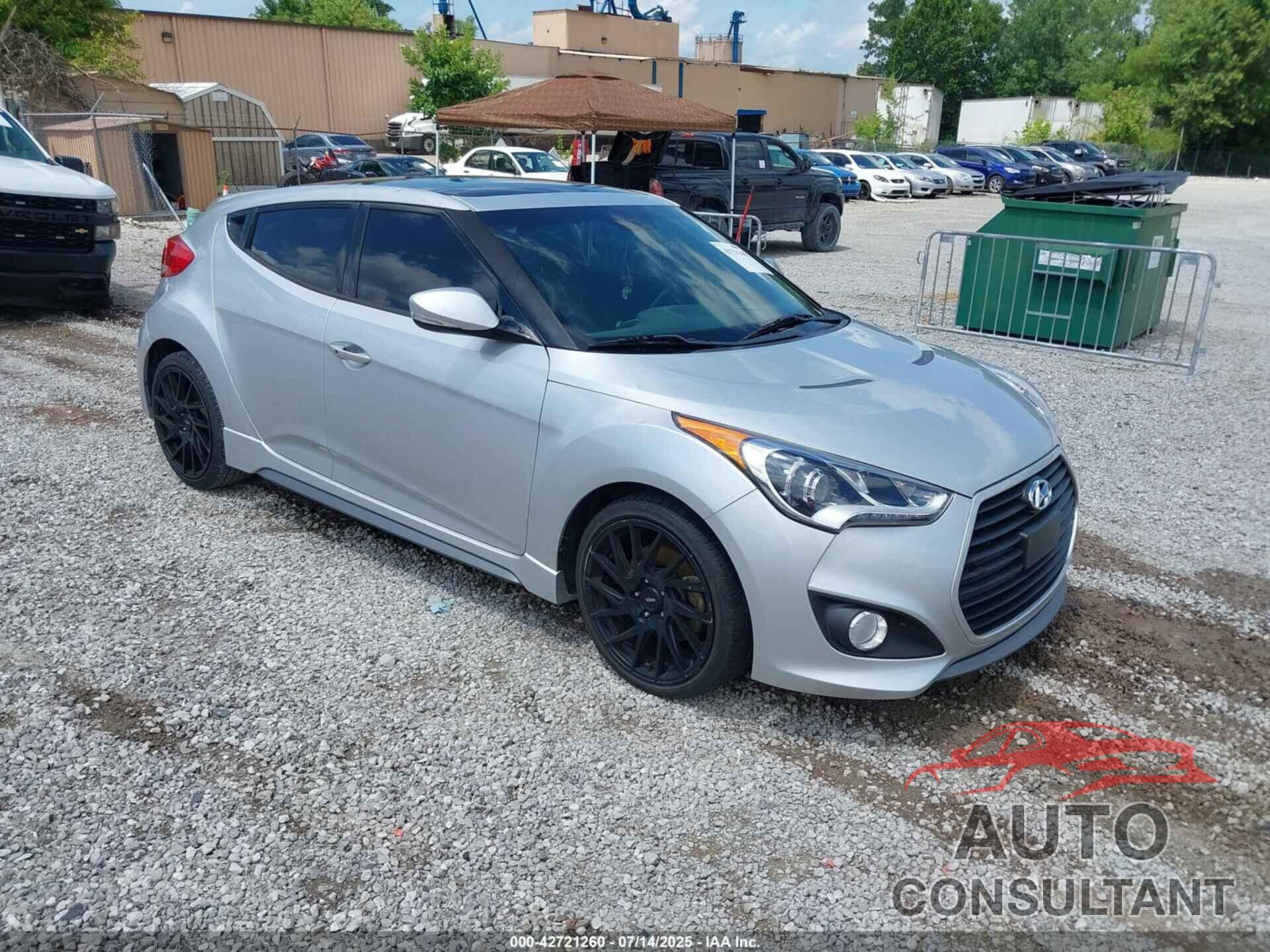HYUNDAI VELOSTER 2014 - KMHTC6AE1EU196933