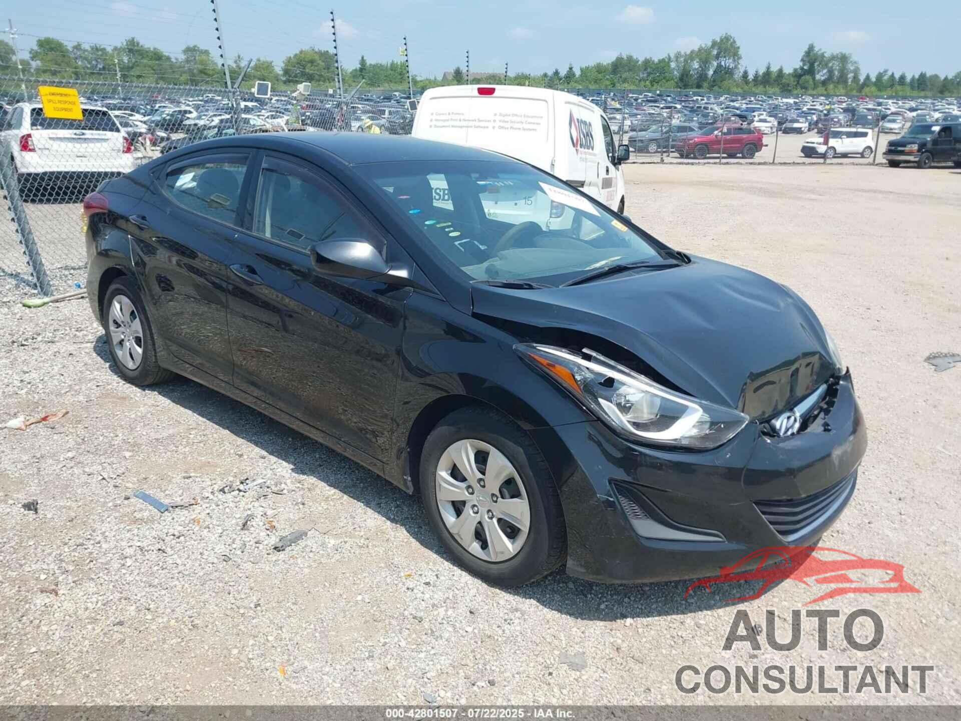 HYUNDAI ELANTRA 2016 - 5NPDH4AE6GH726390