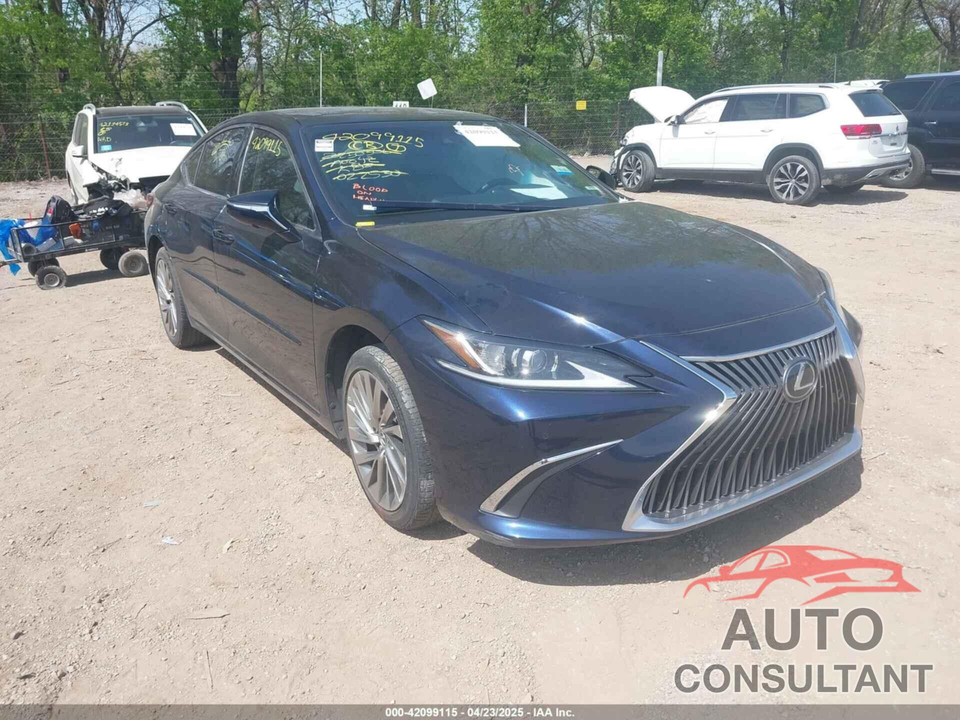 LEXUS ES 350 2019 - 58ABZ1B12KU022530
