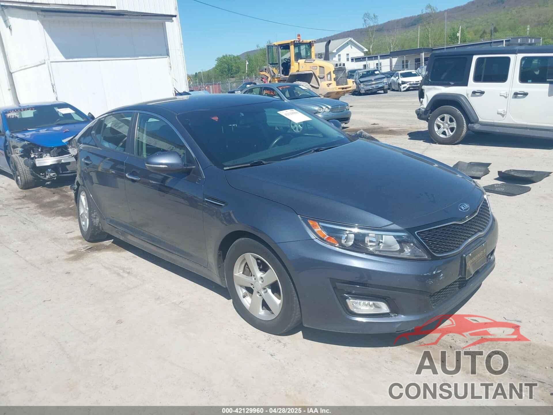 KIA OPTIMA 2015 - KNAGM4A78F5536208