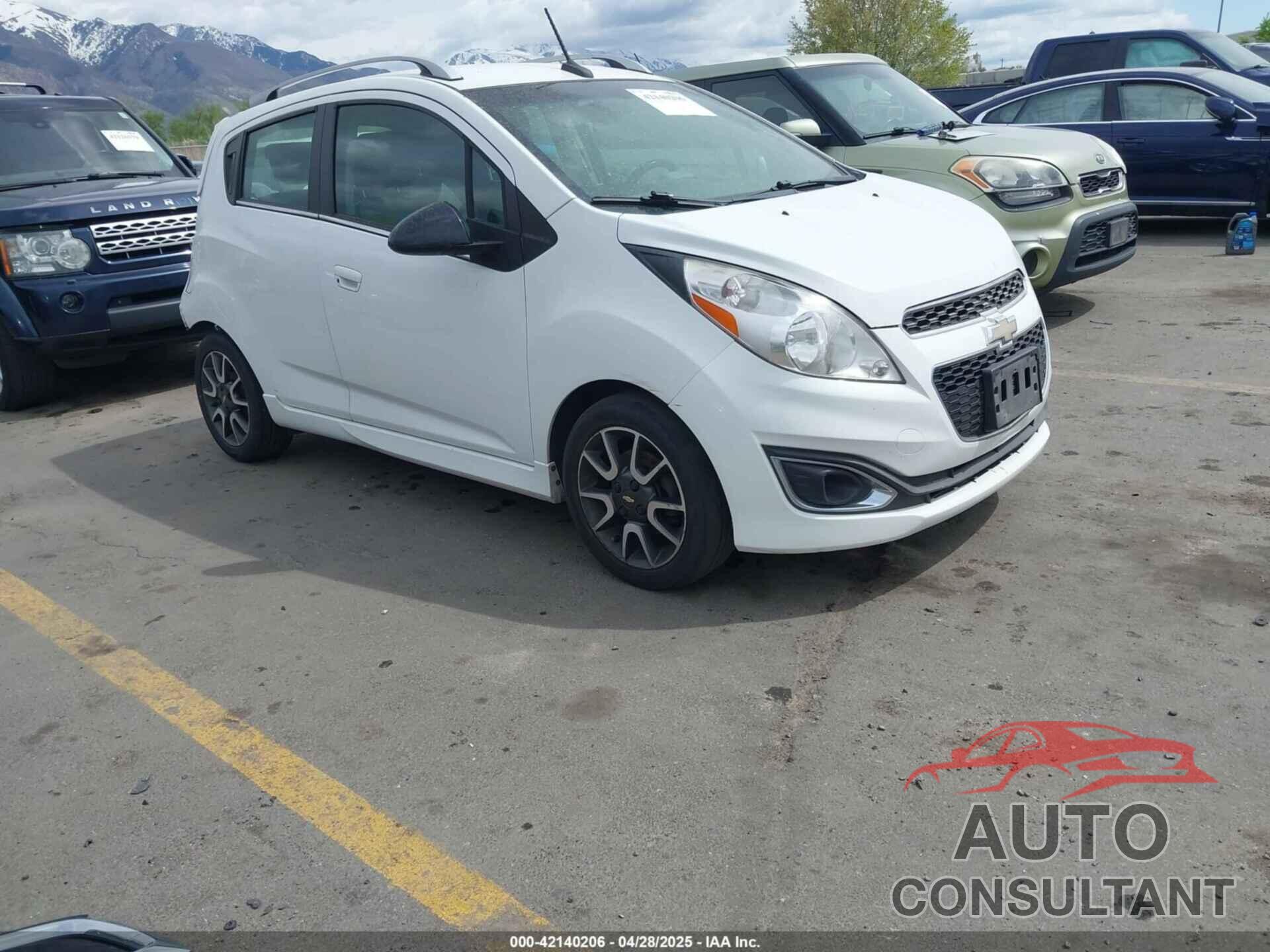 CHEVROLET SPARK 2014 - KL8CF6S99EC428559