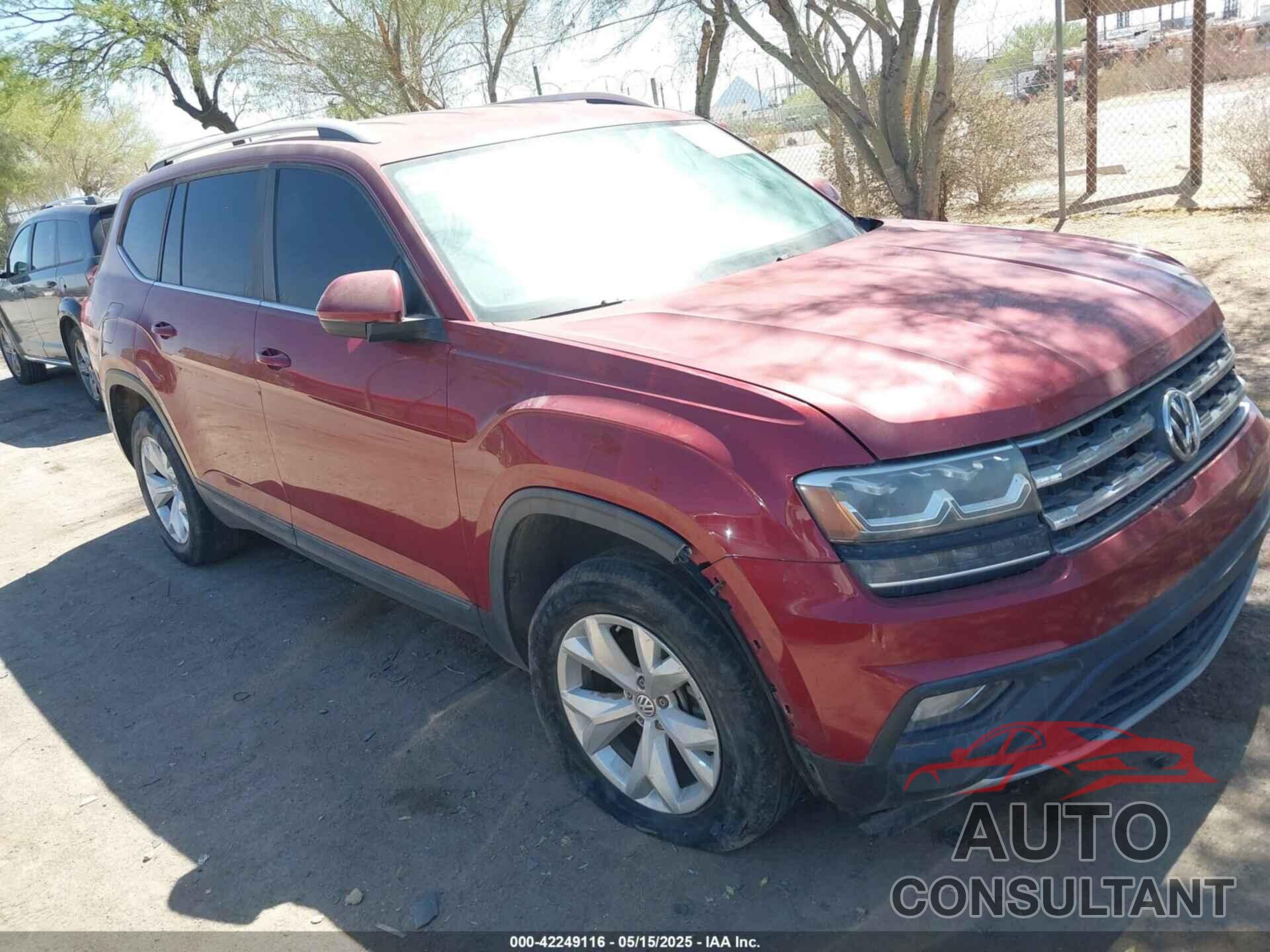 VOLKSWAGEN ATLAS 2018 - 1V2CP2CA1JC595089