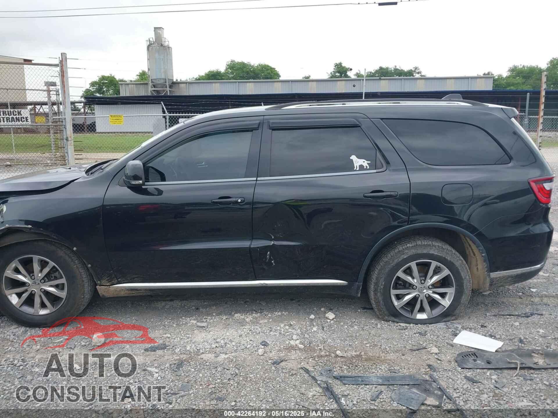 DODGE DURANGO 2016 - 1C4RDJDG3GC374717