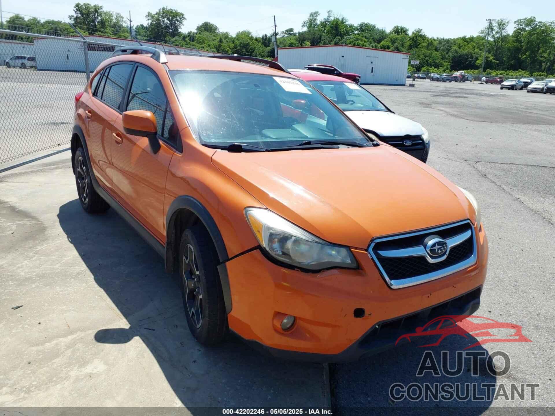 SUBARU XV CROSSTREK 2013 - JF2GPACC8D2830047