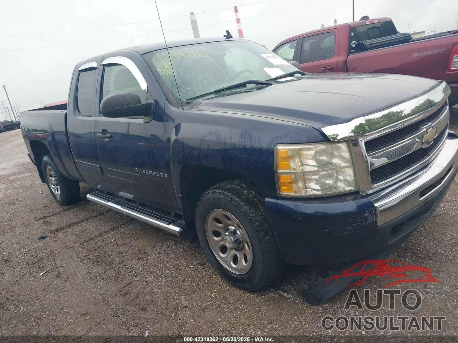 CHEVROLET SILVERADO 1500 2009 - 2GCEK19C691126416