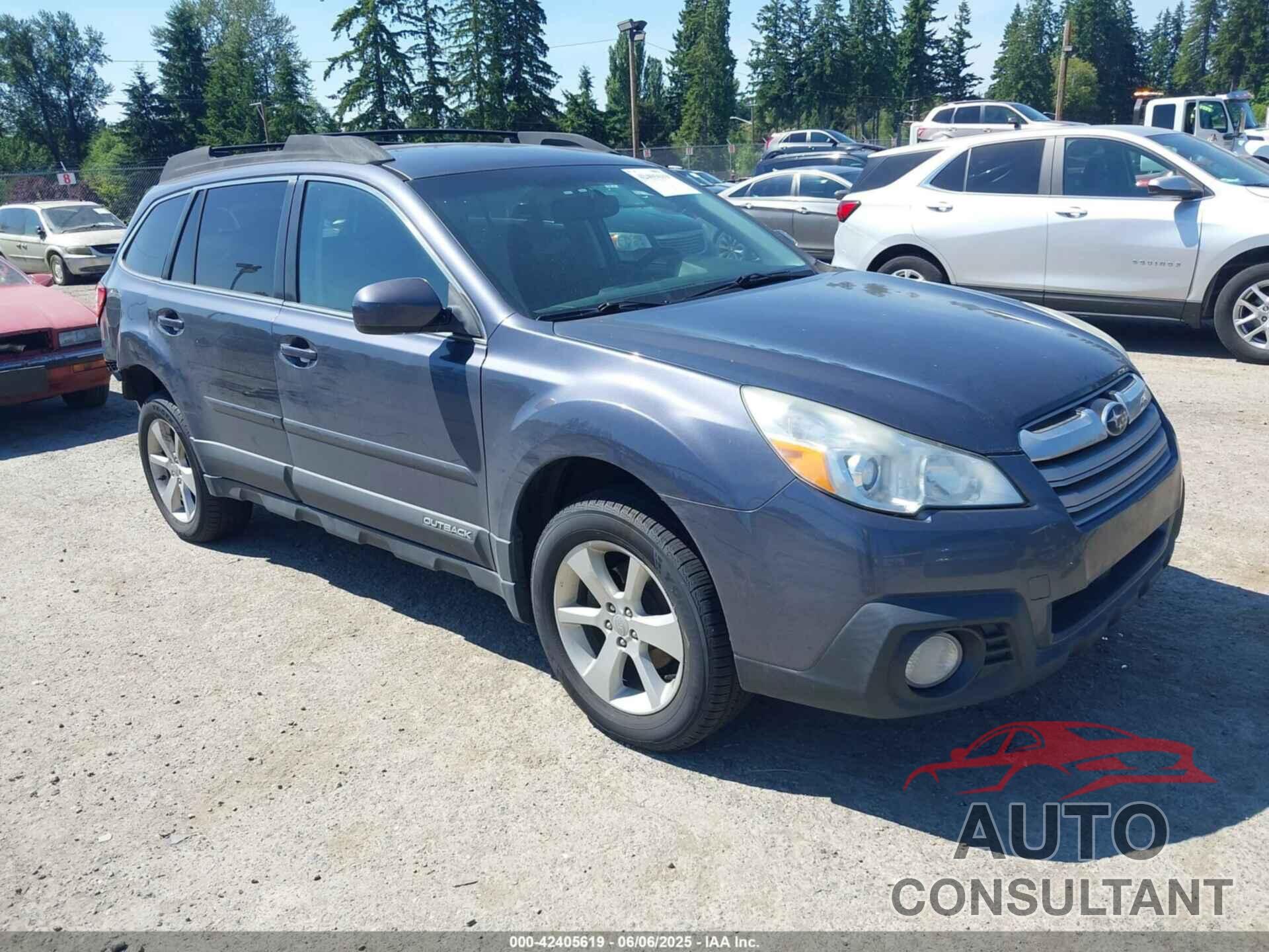 SUBARU OUTBACK 2014 - 4S4BRBCC0E1233406
