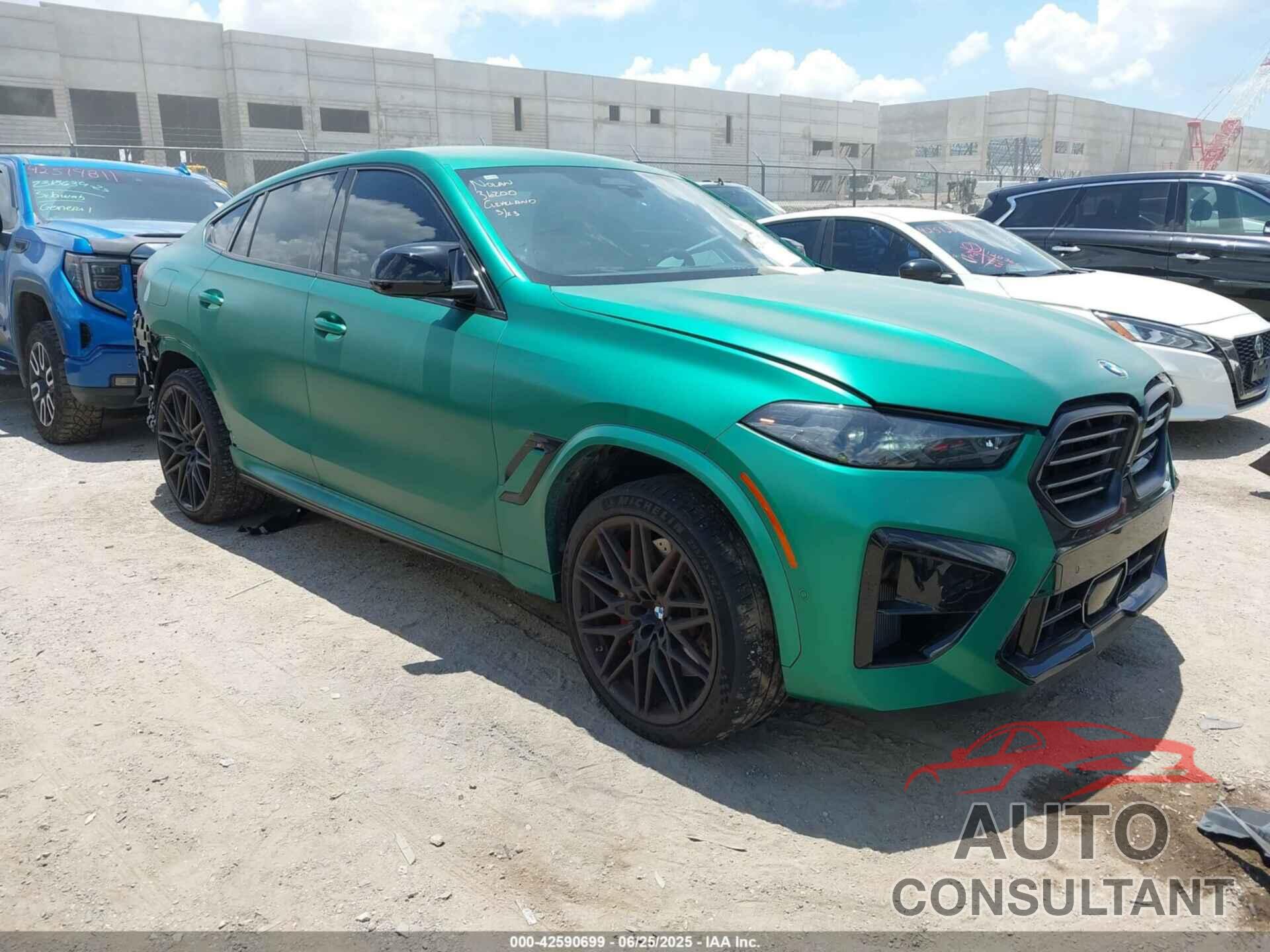 BMW X6 M 2024 - 5YM23ET05R9W03079