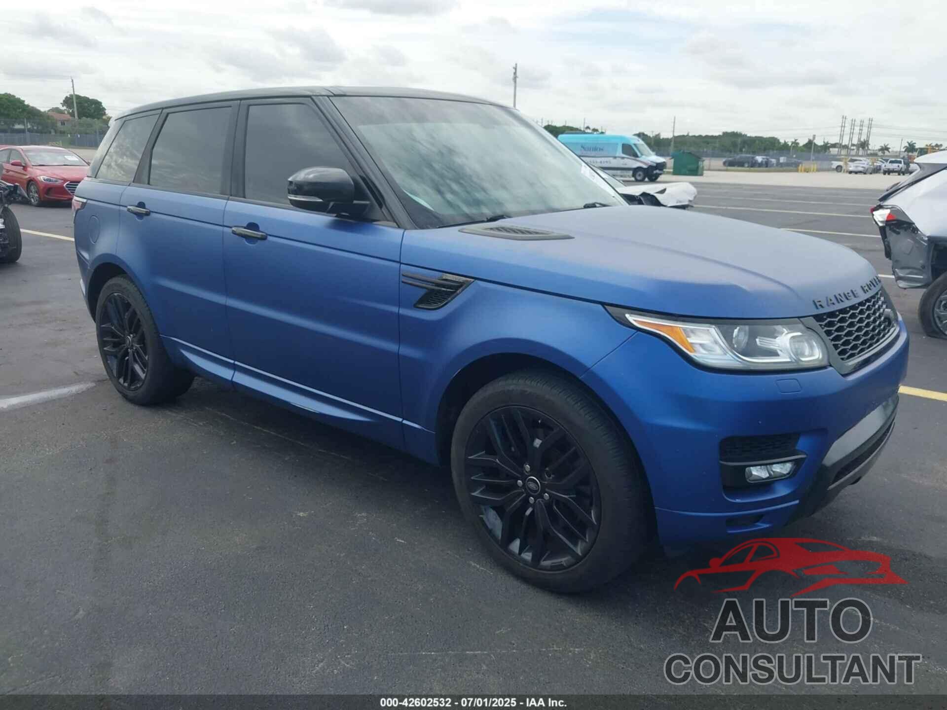 LAND ROVER RANGE ROVER SPORT 2015 - SALWR2VF9FA603114