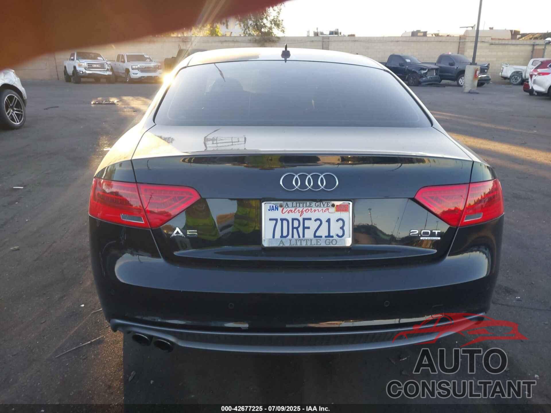 AUDI A5 2014 - WAUWFAFR1EA016453