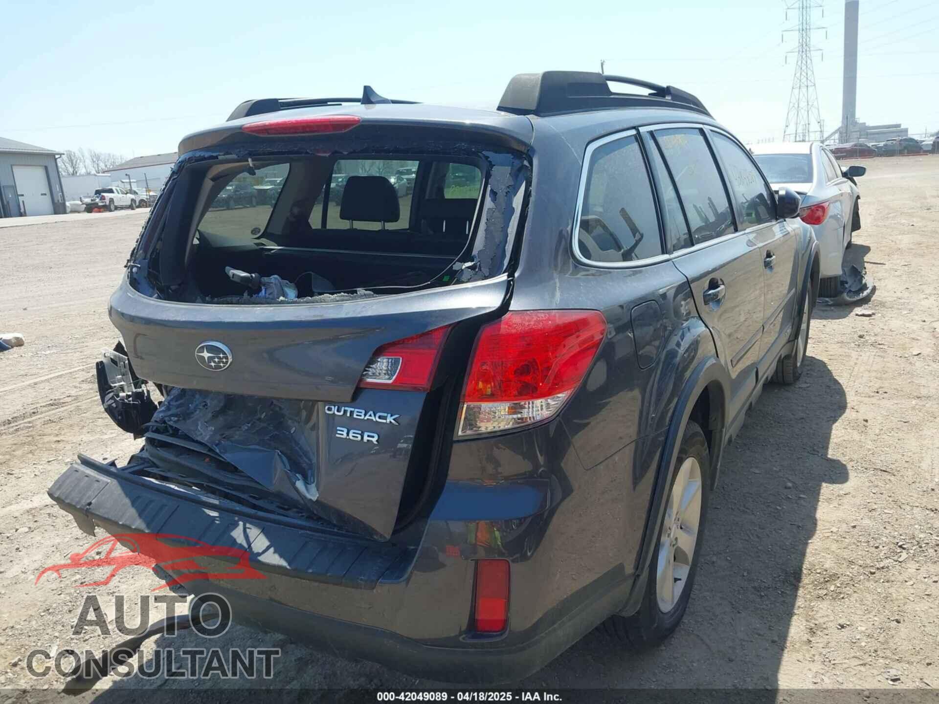 SUBARU OUTBACK 2013 - 4S4BRDPC6D2272919