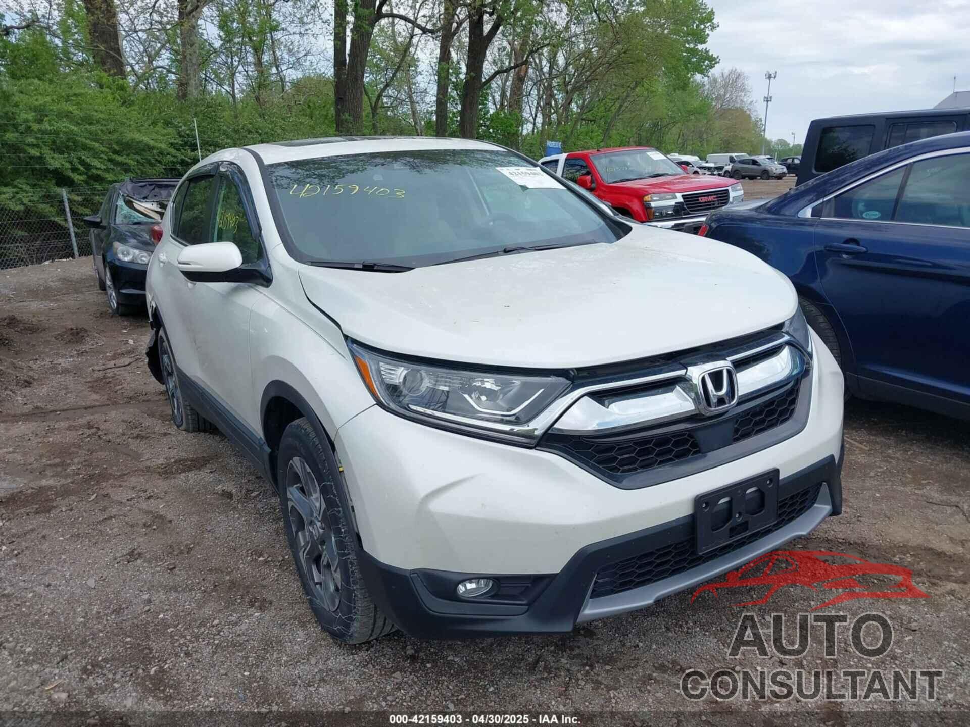 HONDA CR-V 2017 - 2HKRW2H52HH684856
