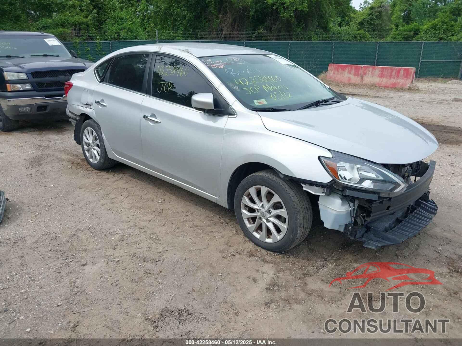 NISSAN SENTRA 2019 - 3N1AB7AP9KY311361