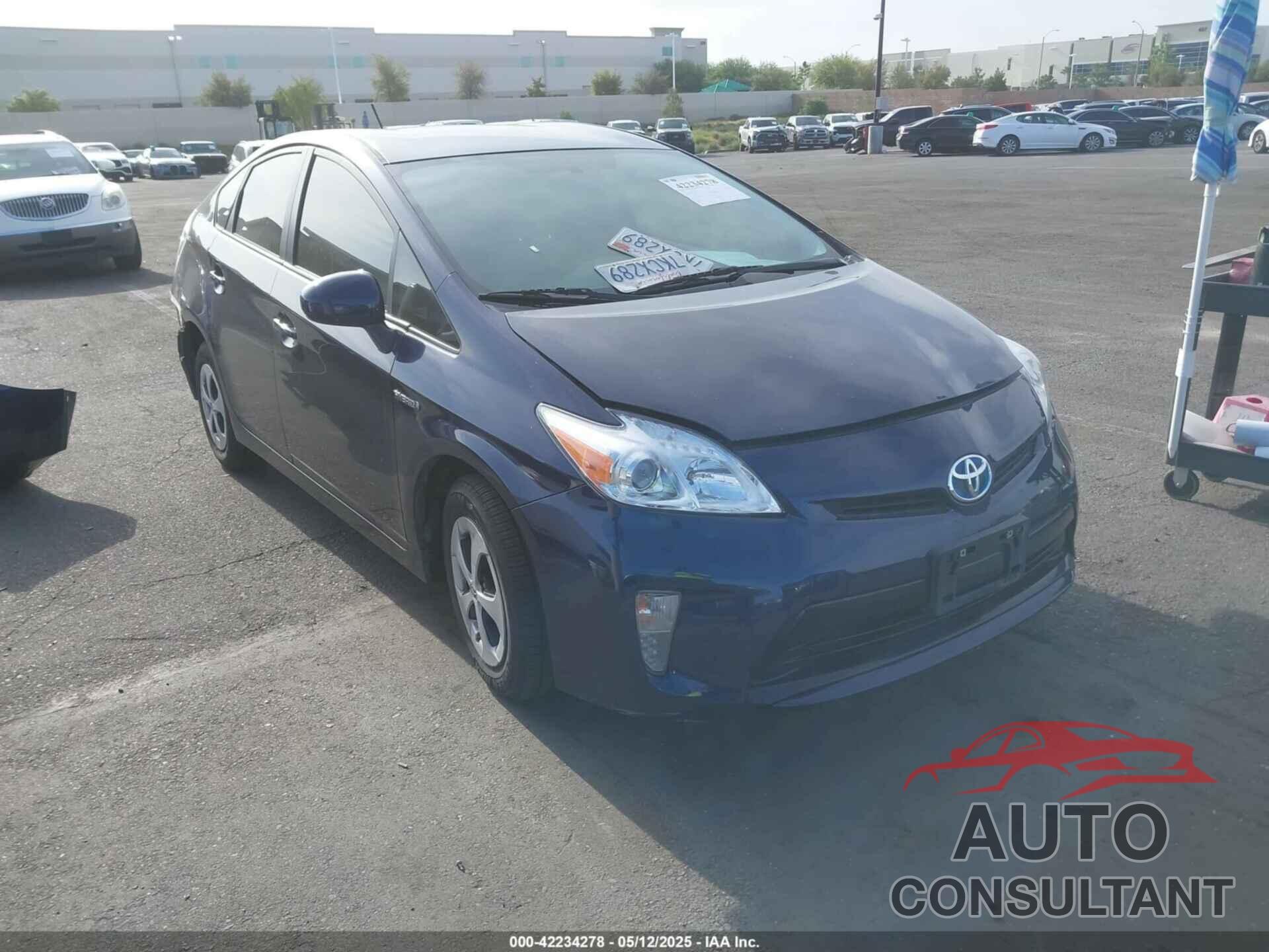 TOYOTA PRIUS 2015 - JTDKN3DU2F0436446