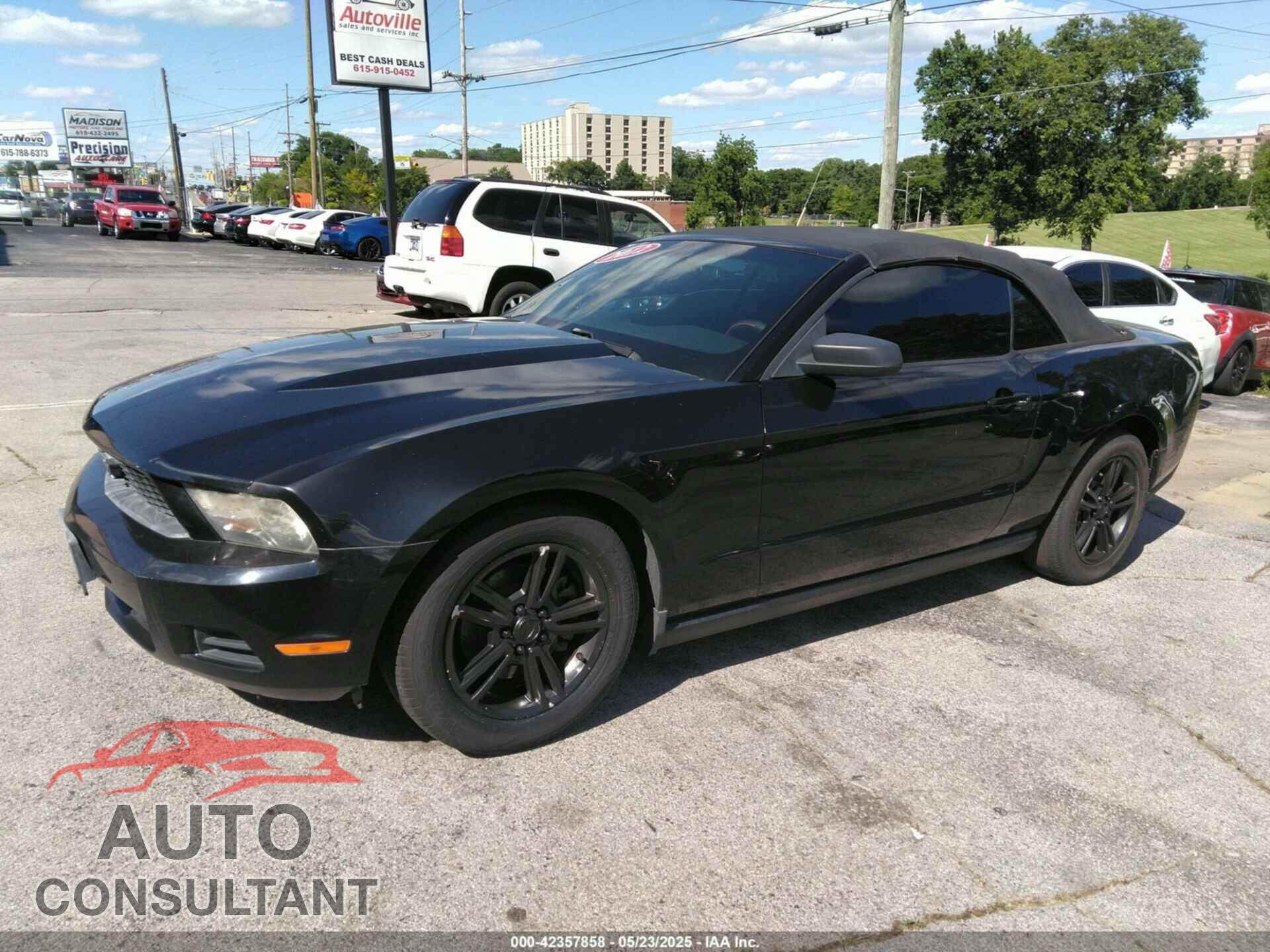 FORD MUSTANG 2012 - 1ZVBP8EM2C5273329