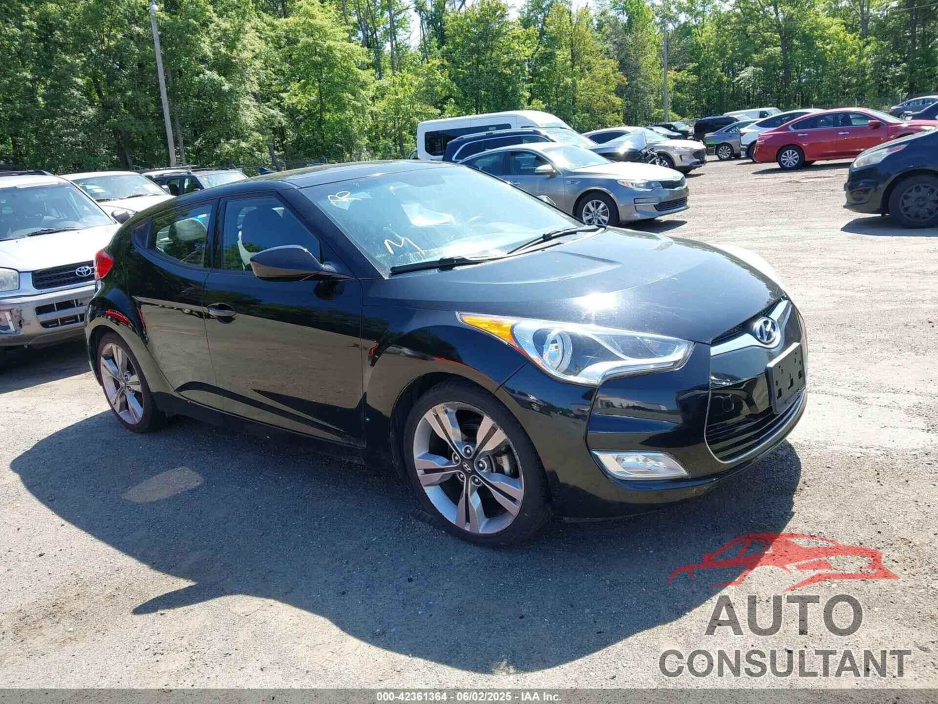 HYUNDAI VELOSTER 2016 - KMHTC6AD0GU249986