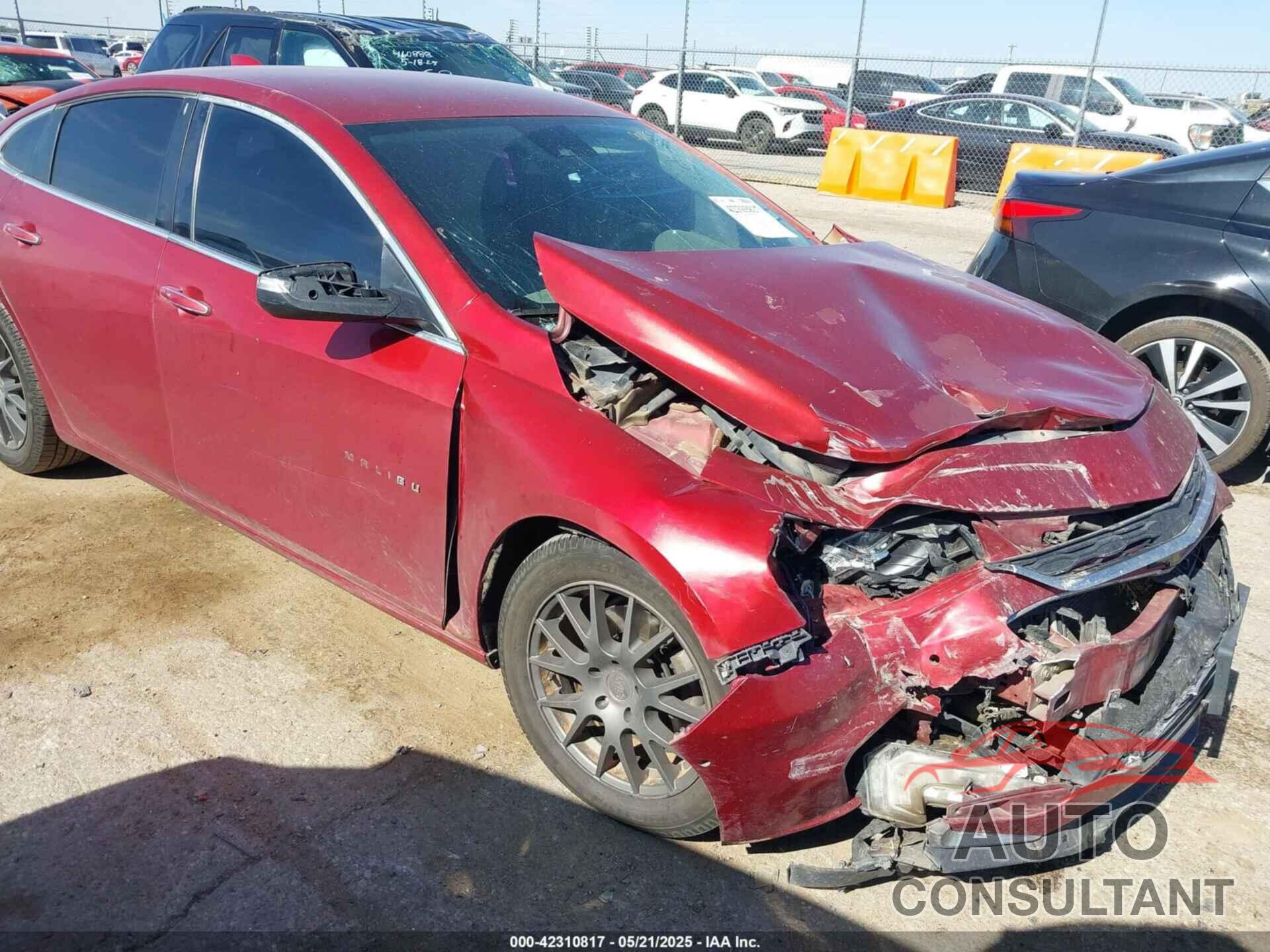 CHEVROLET MALIBU 2016 - 1G1ZH5SXXGF329859
