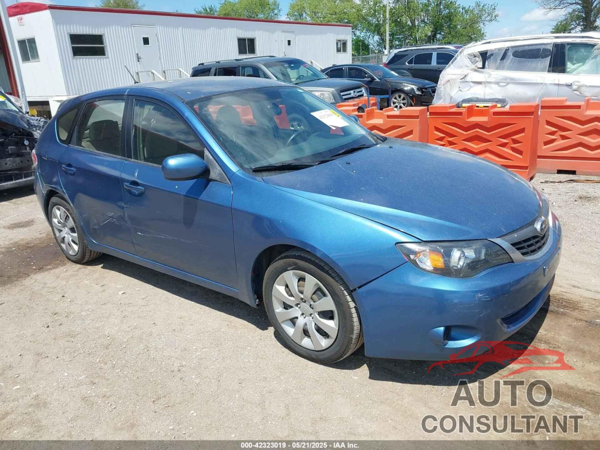 SUBARU IMPREZA 2009 - JF1GH61619G803648