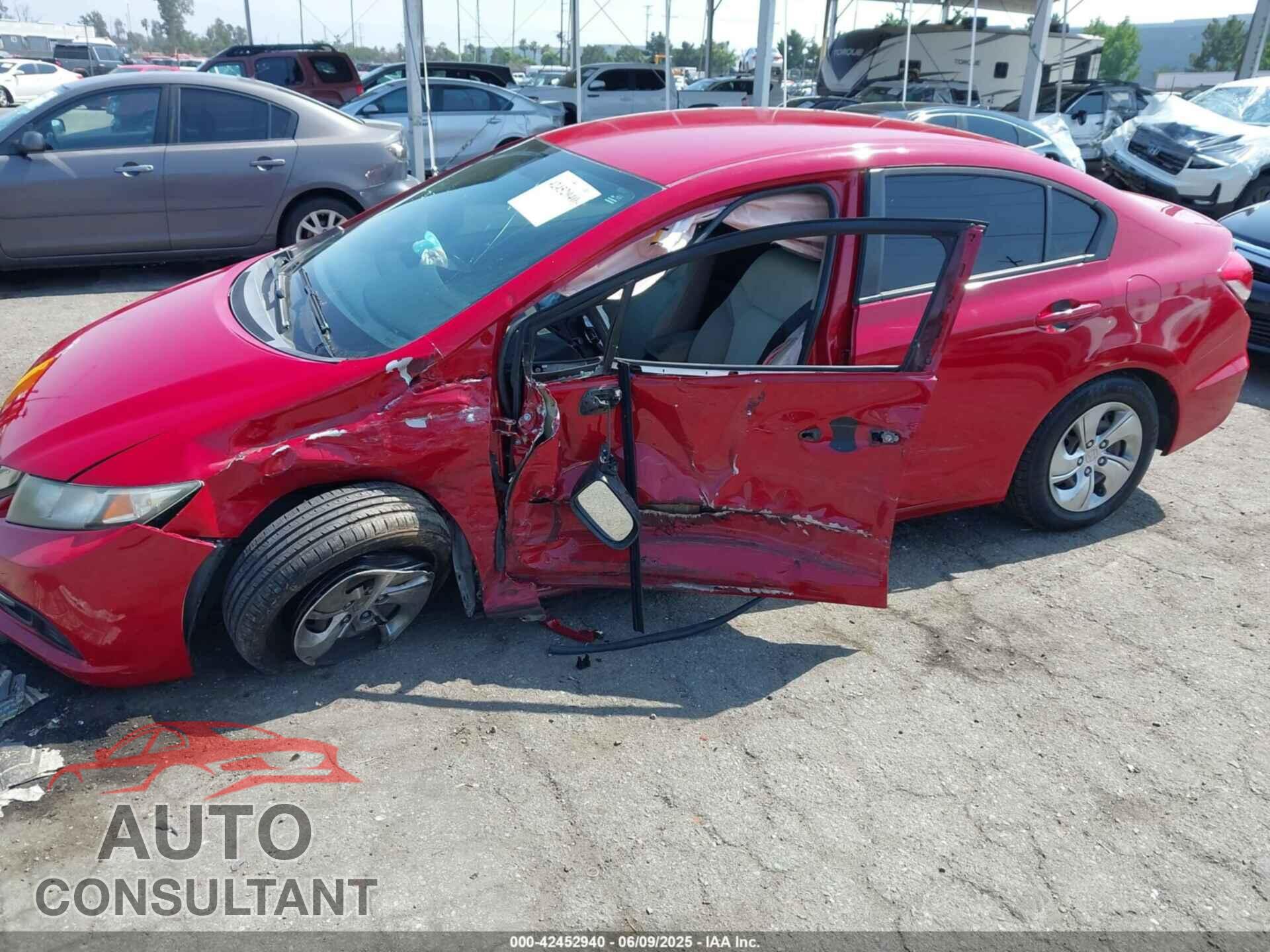 HONDA CIVIC 2015 - 2HGFB2F55FH537875