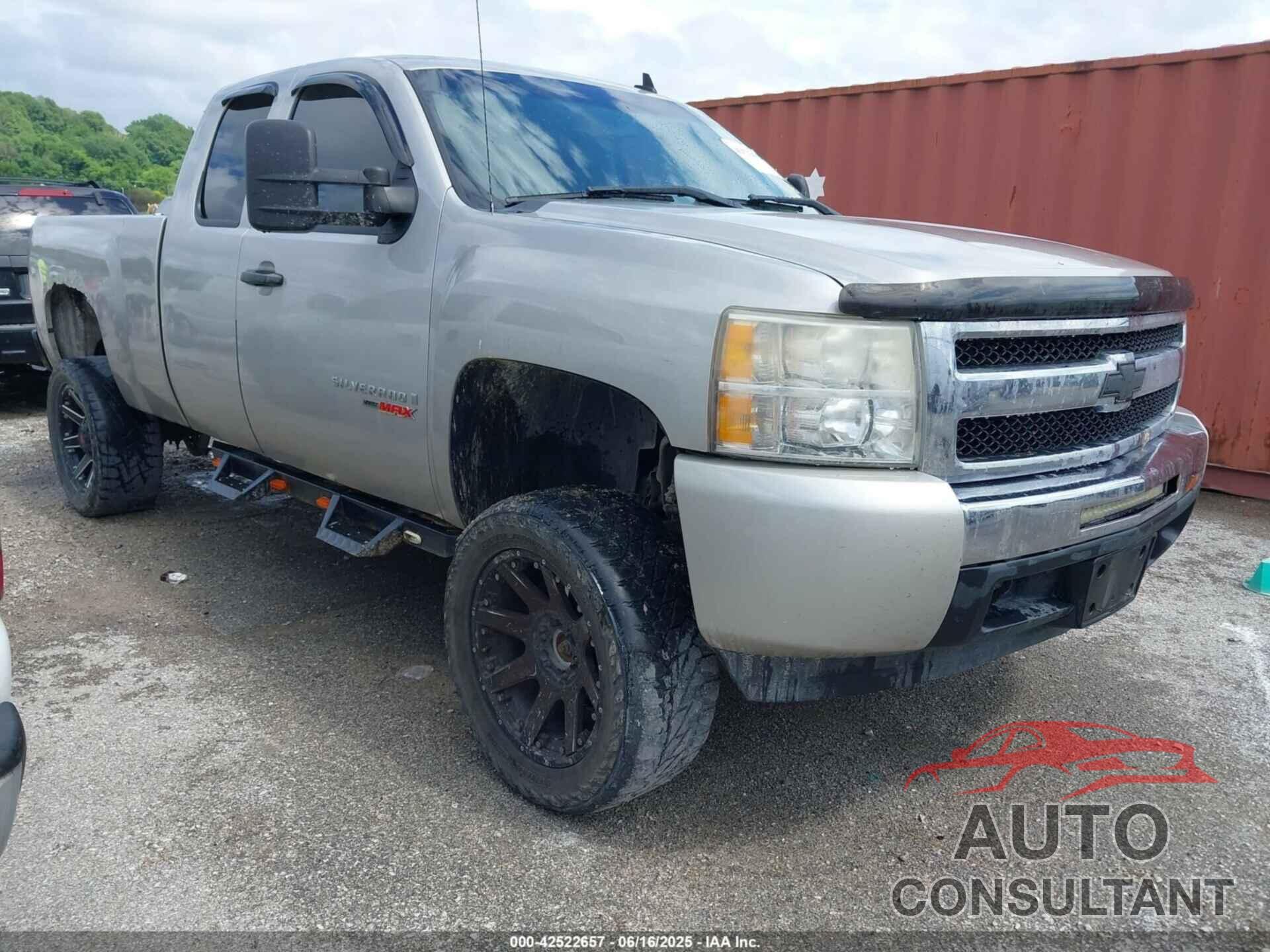 CHEVROLET SILVERADO 1500 2009 - 2GCEK290191100088