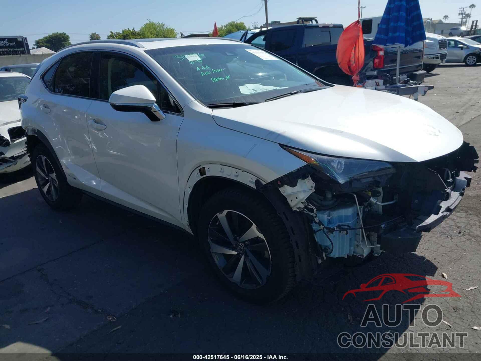 LEXUS NX 300H 2019 - JTJBJRBZ5K2117048