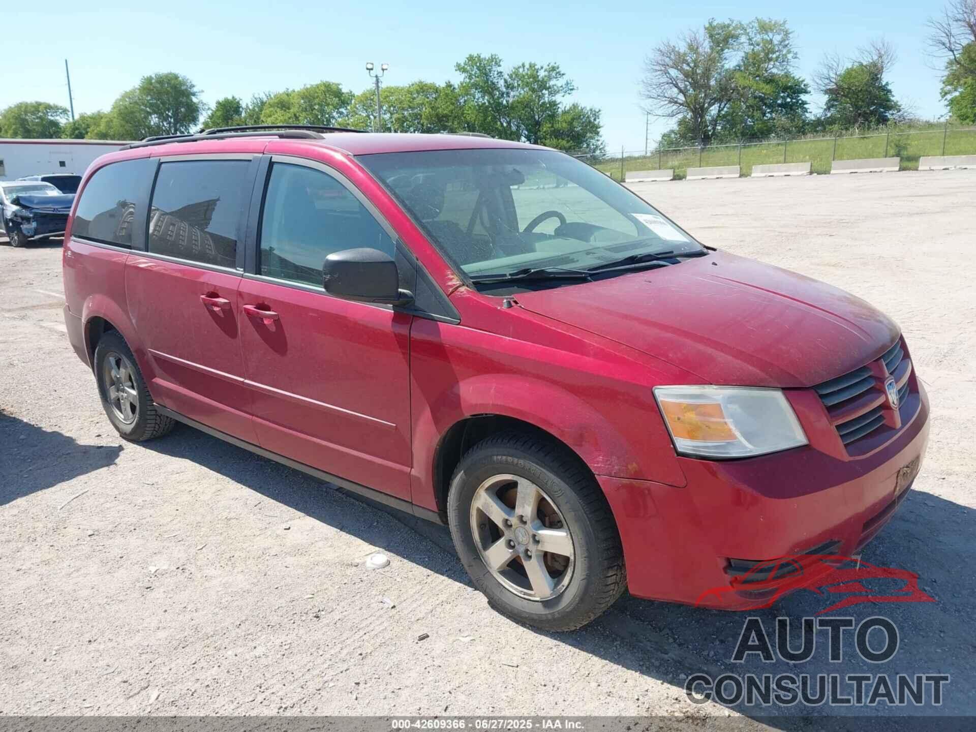 DODGE GRAND CARAVAN 2009 - 2D8HN44E39R647787